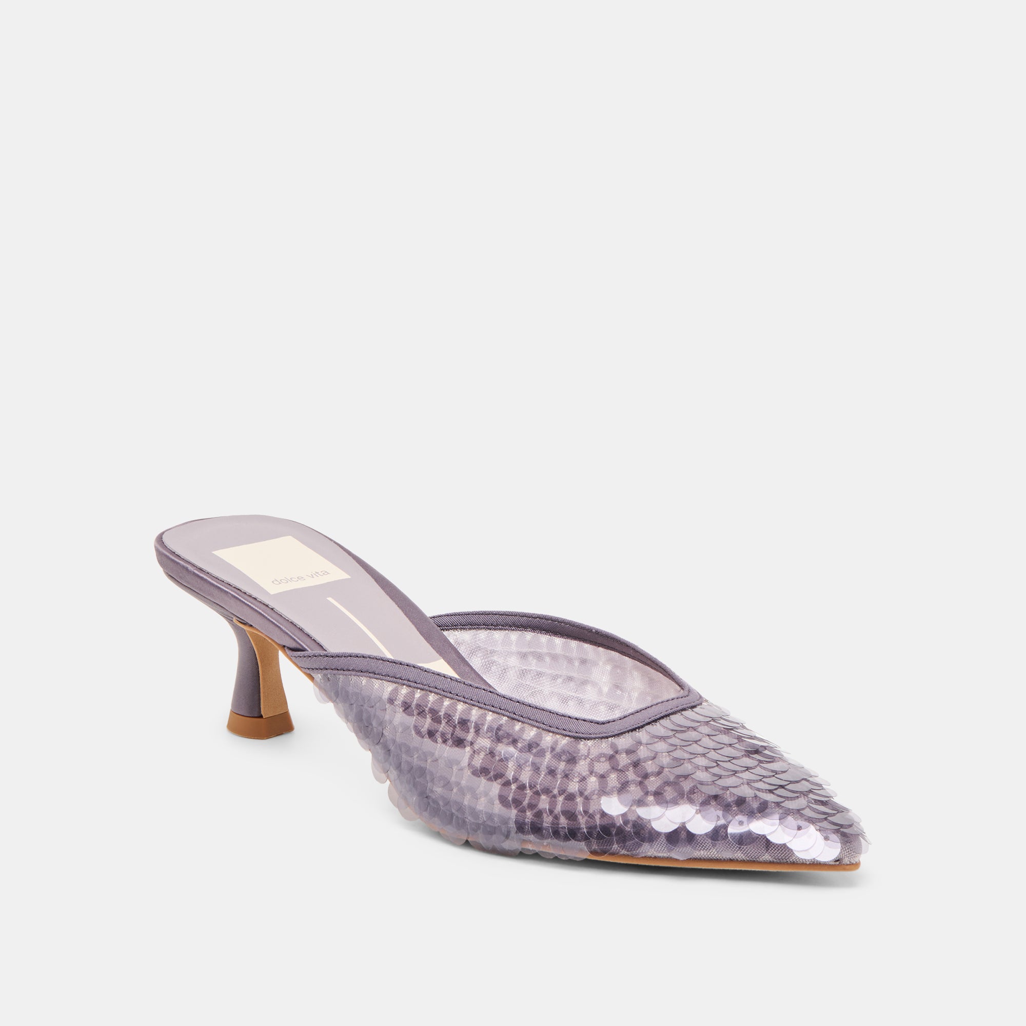 CLEO SEQUIN HEELS SMOKE SEQUIN - Image 3