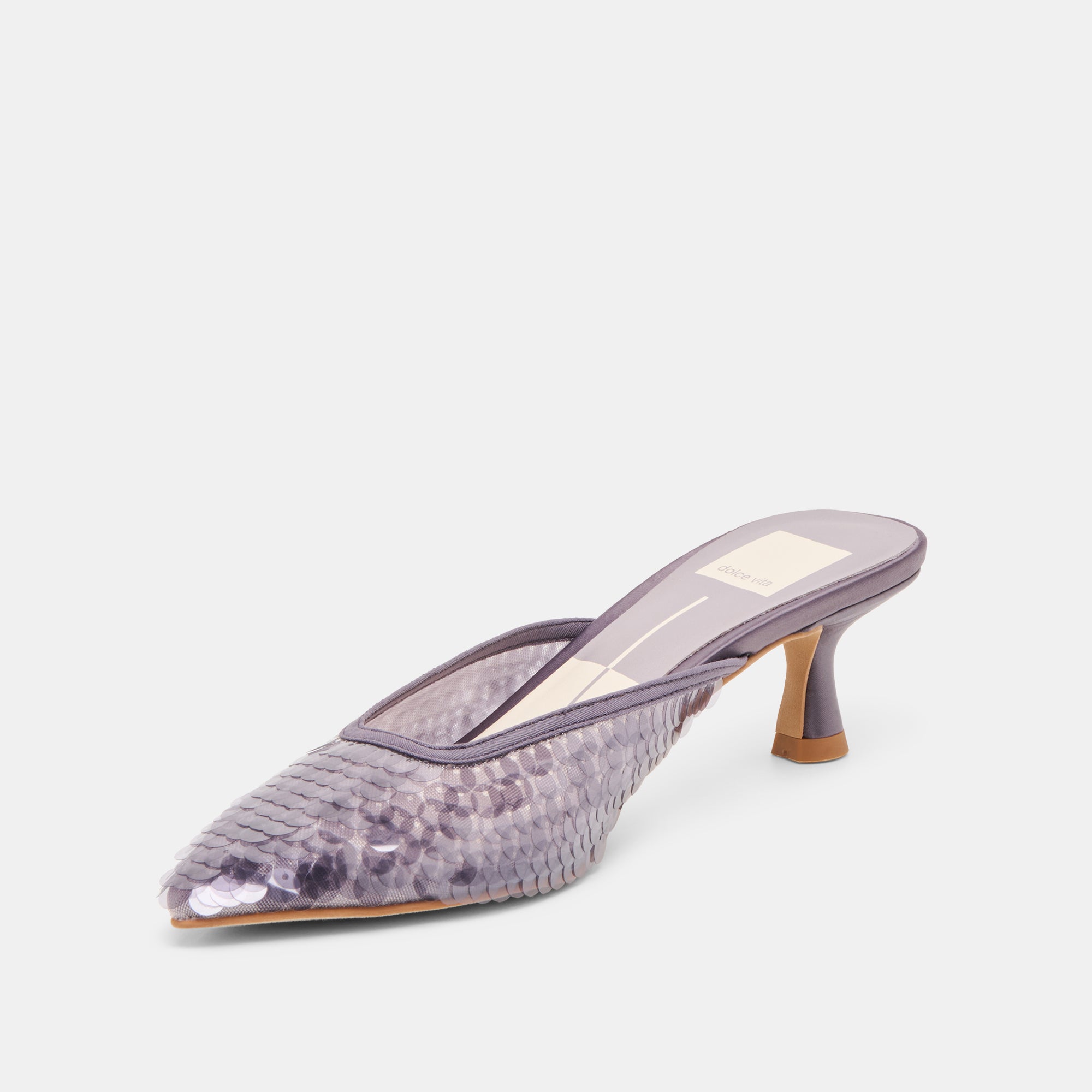 CLEO SEQUIN HEELS SMOKE SEQUIN - Image 7