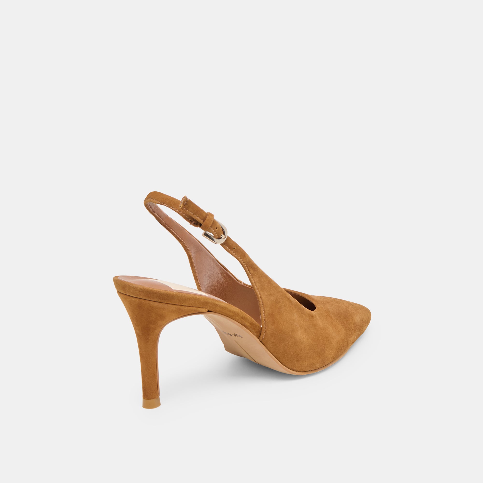 ELASI HEELS BROWN NUBUCK - Image 3