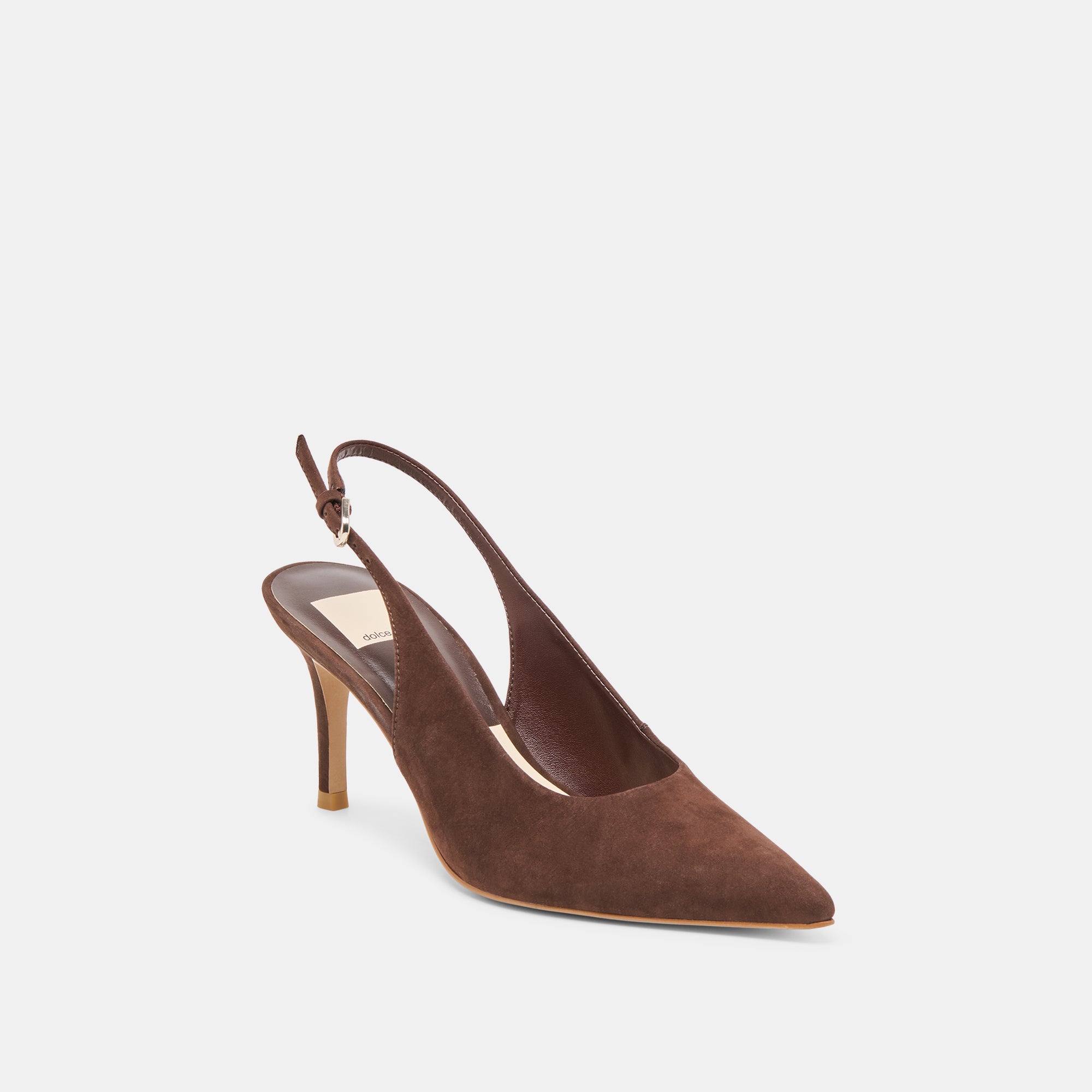 ELASI HEELS DK BROWN NUBUCK - Image 3