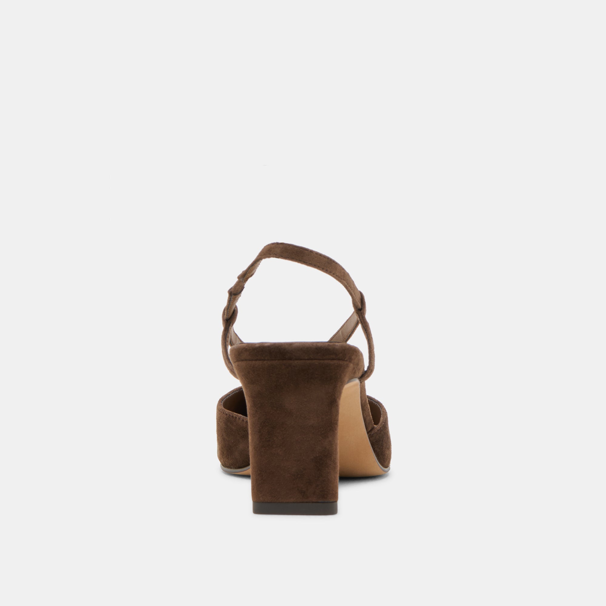 GINAY HEELS DK BROWN SUEDE - Image 12