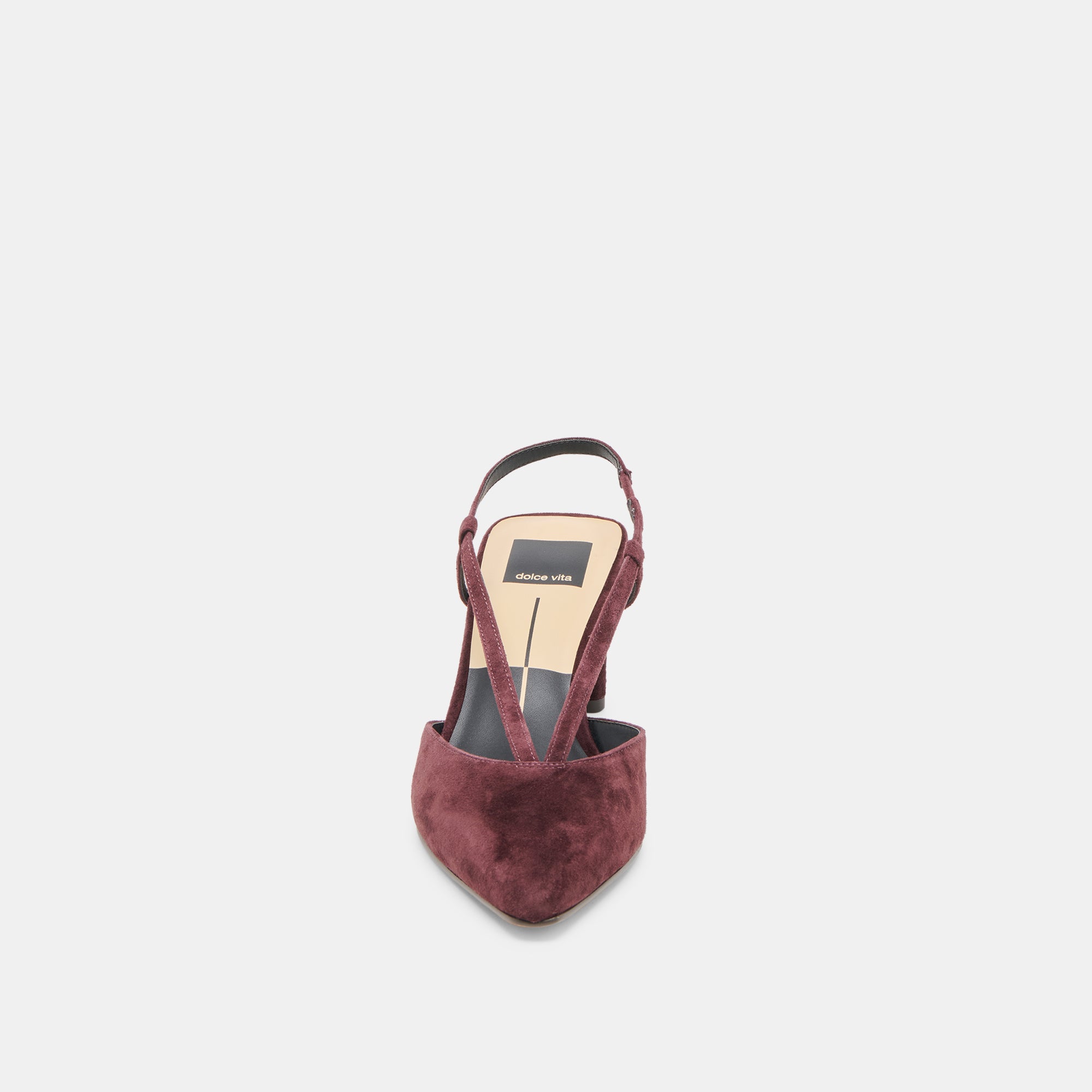 GINAY HEELS MULBERRY SUEDE - Image 6