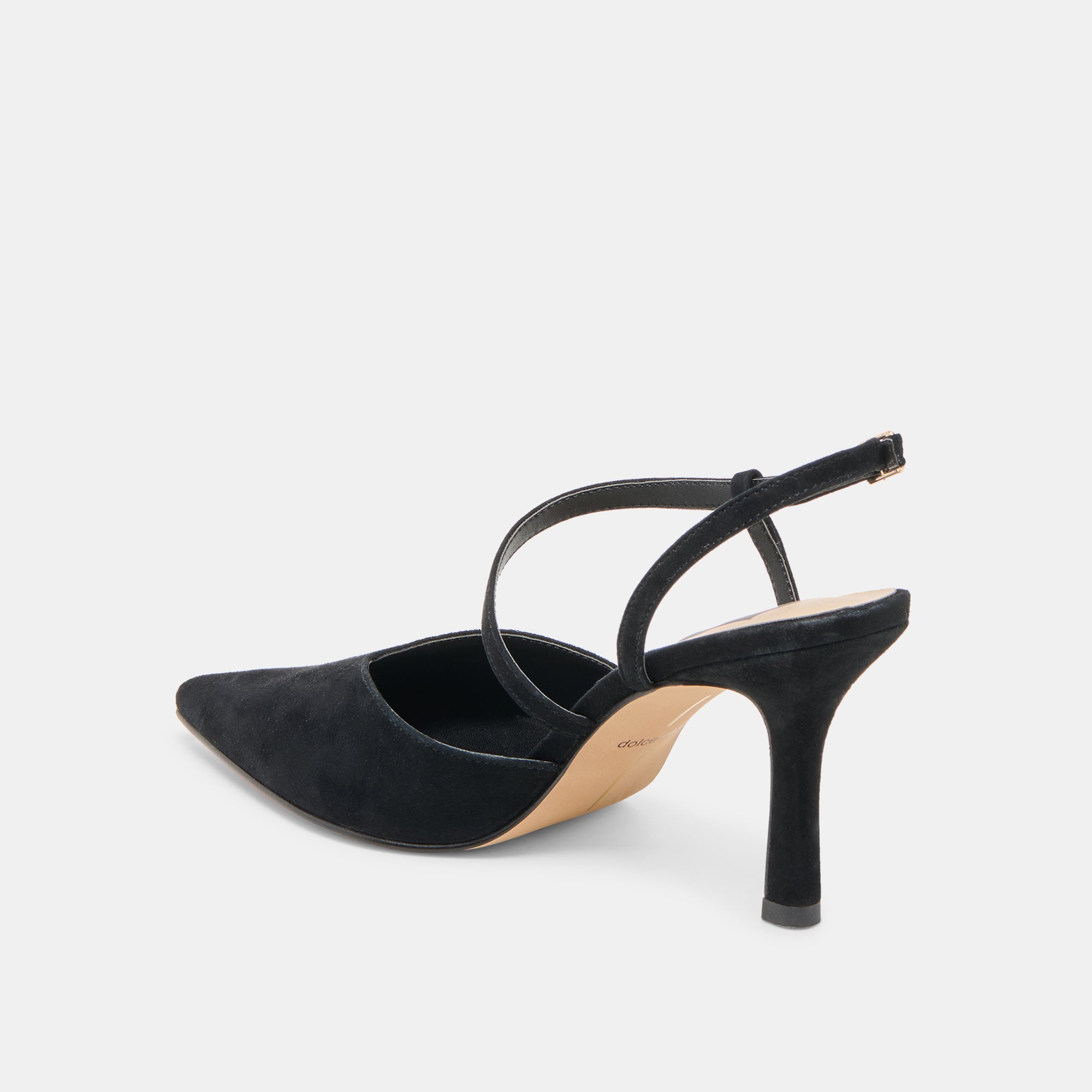 KAMRA HEELS ONYX SUEDE - Image 7