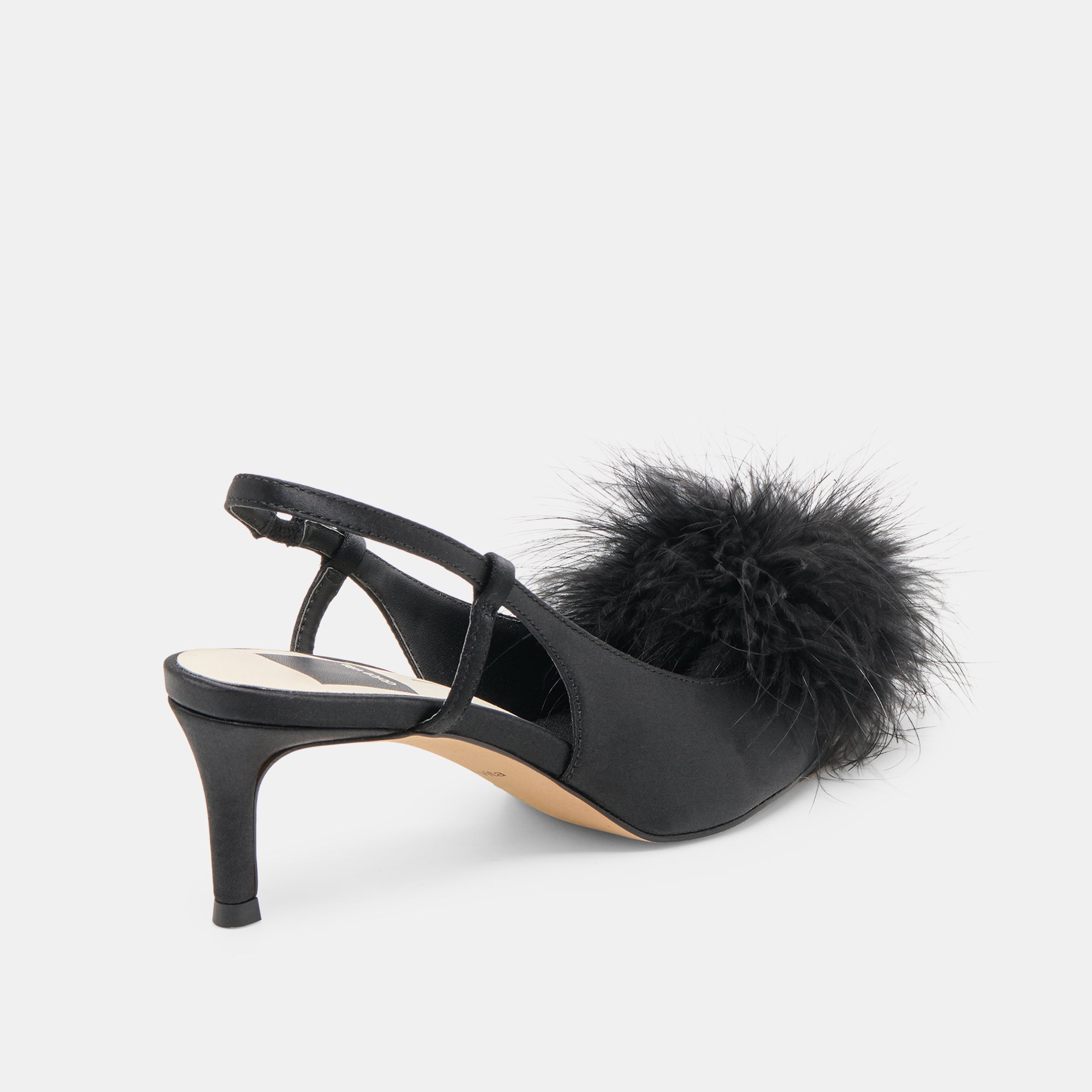KAMY HEELS ONYX SATIN - Image 3