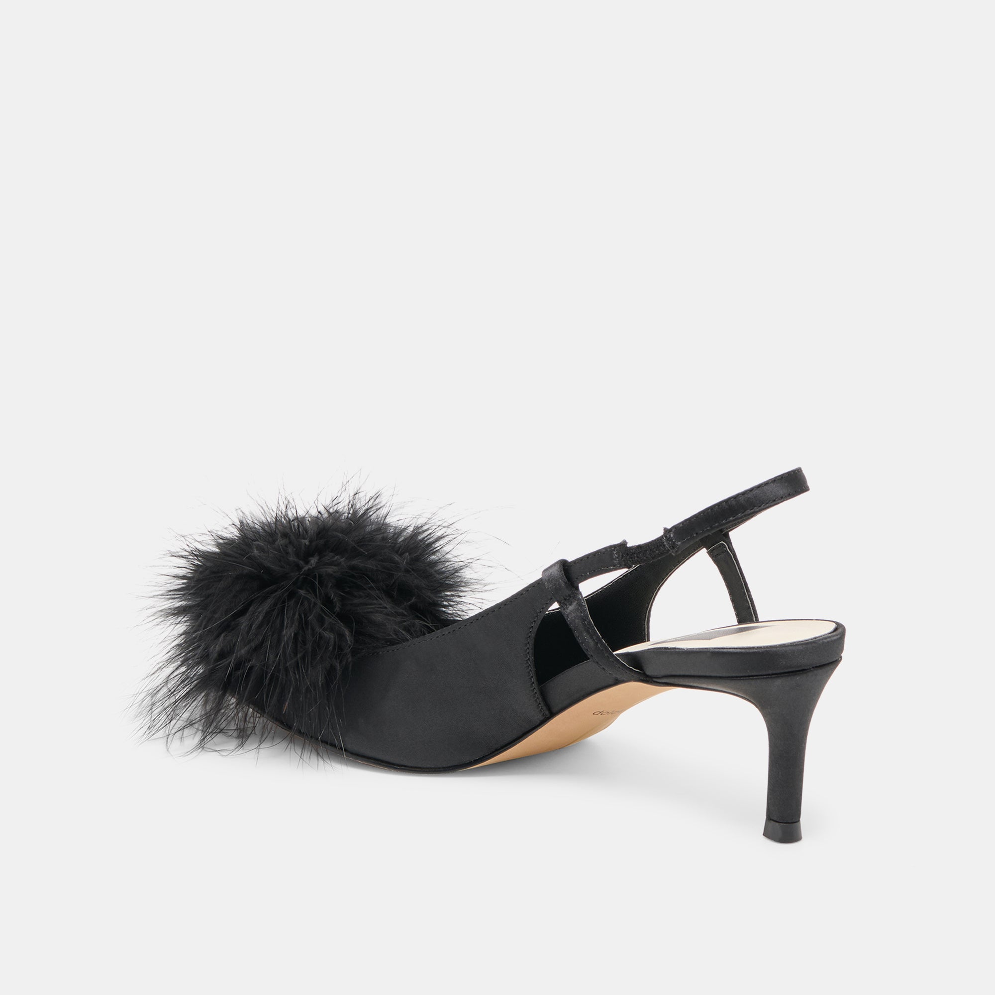 KAMY HEELS ONYX SATIN - Image 5