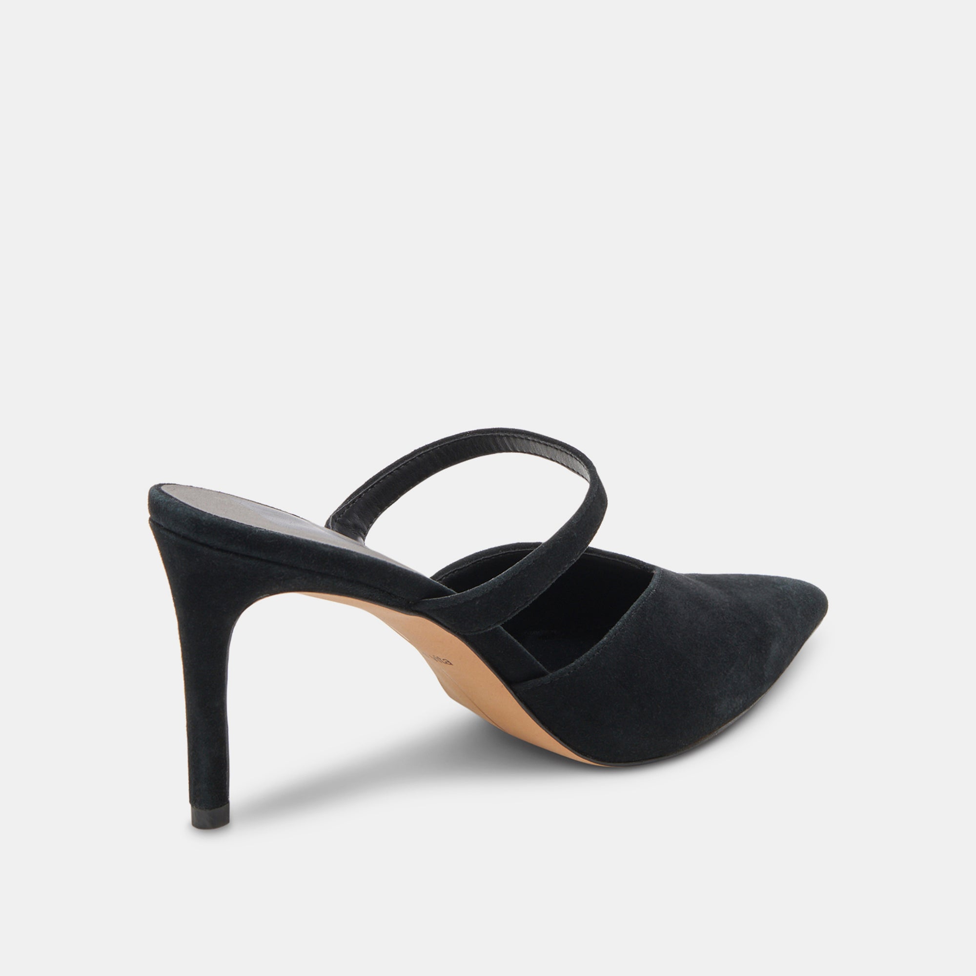 KANIKA WIDE HEELS ONYX SUEDE - Image 3