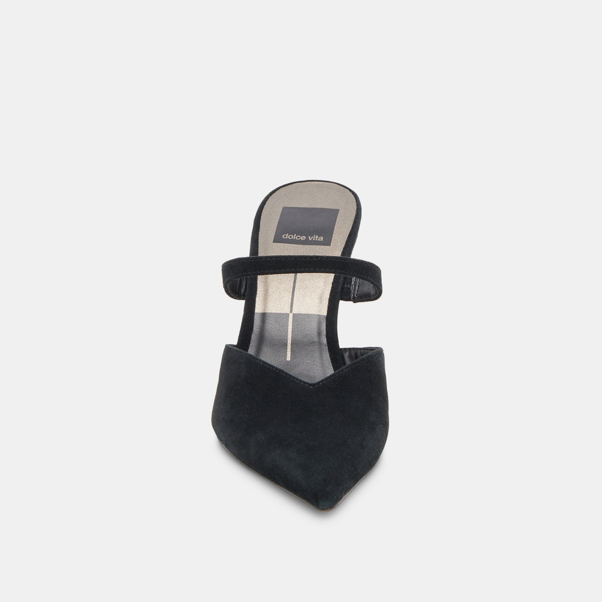 KANIKA WIDE HEELS ONYX SUEDE - Image 6