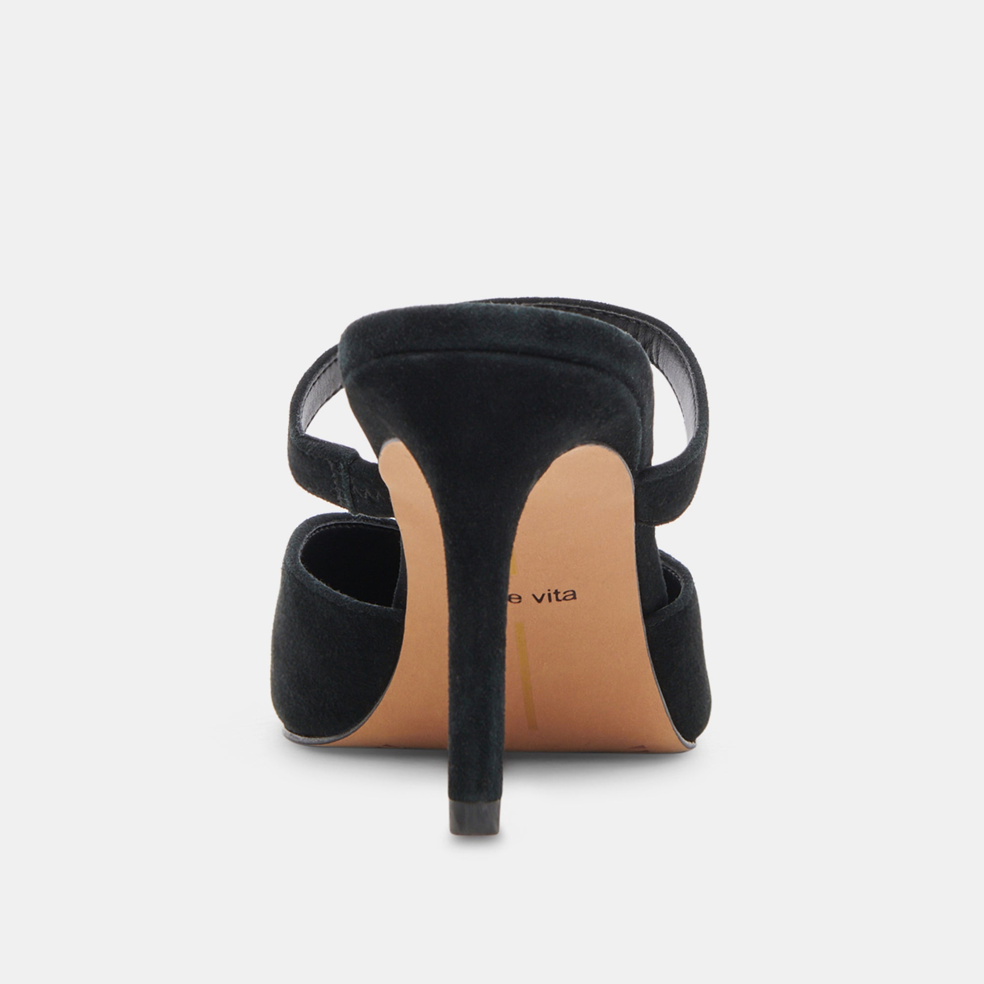 KANIKA WIDE HEELS ONYX SUEDE - Image 7