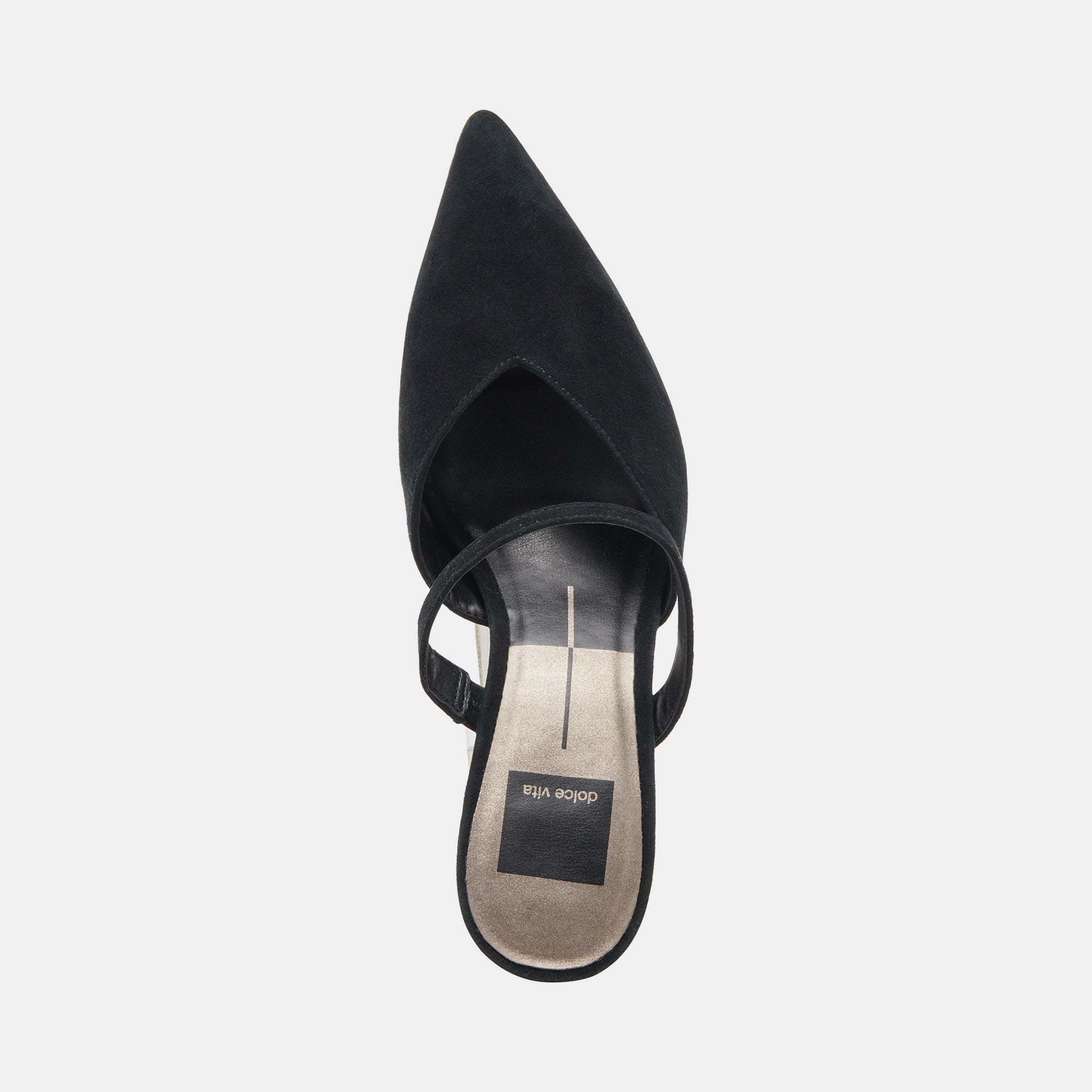 KANIKA WIDE HEELS ONYX SUEDE - Image 8