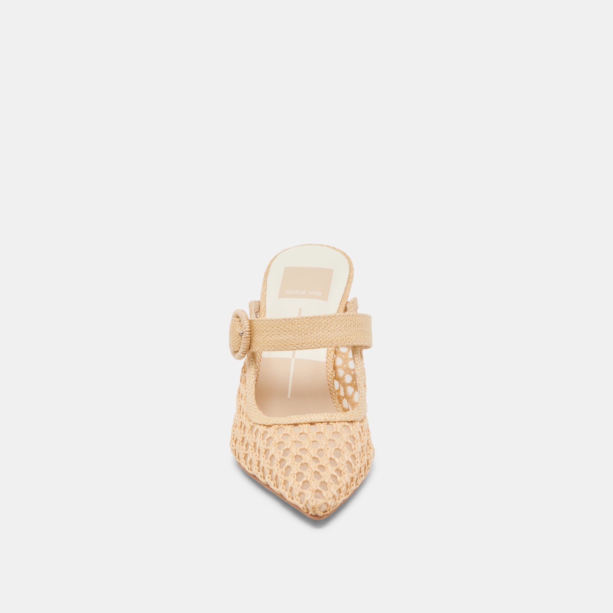 KEEKEE HEELS LT NATURAL WOVEN RAFFIA - Image 6