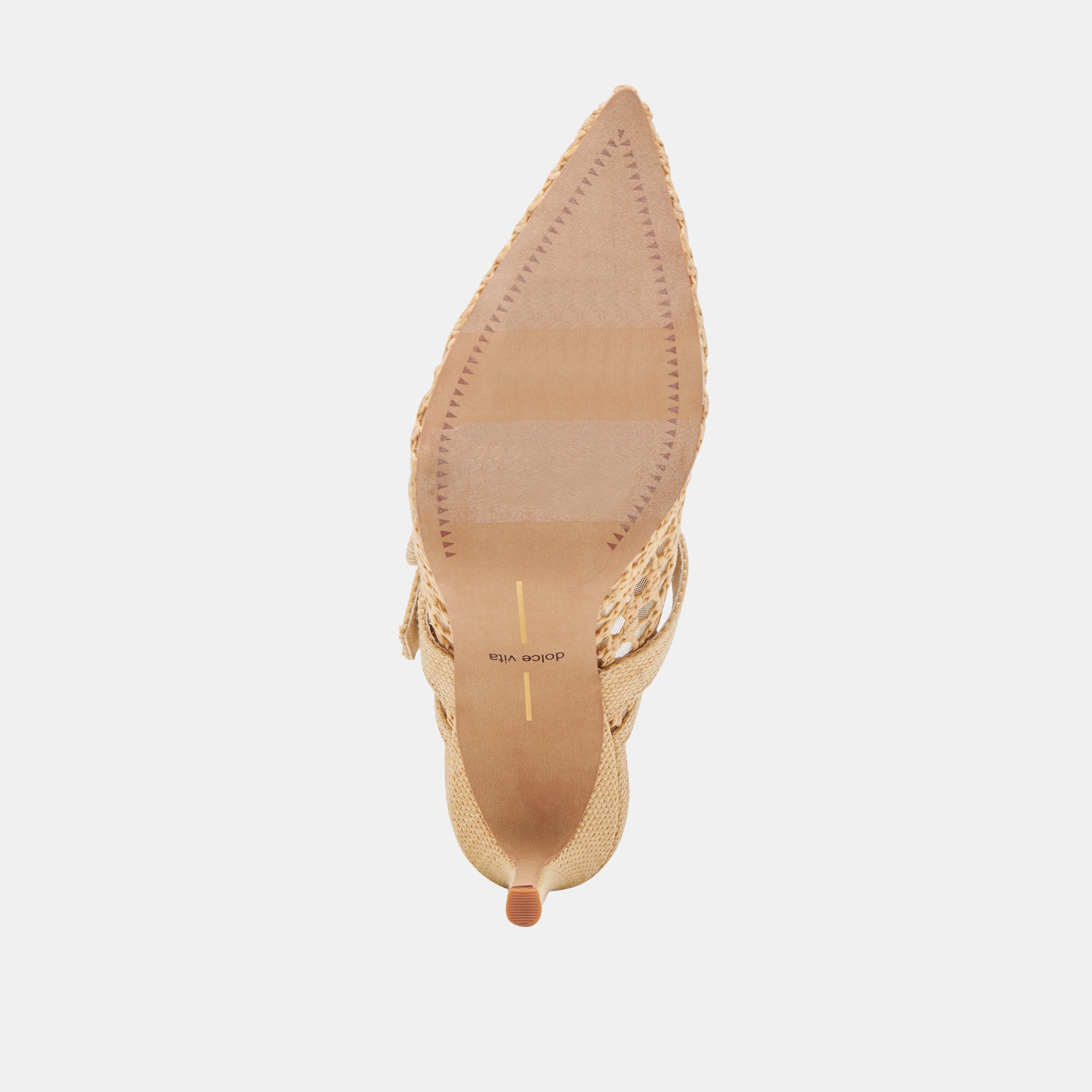 KEEKEE HEELS LT NATURAL WOVEN RAFFIA - Image 9