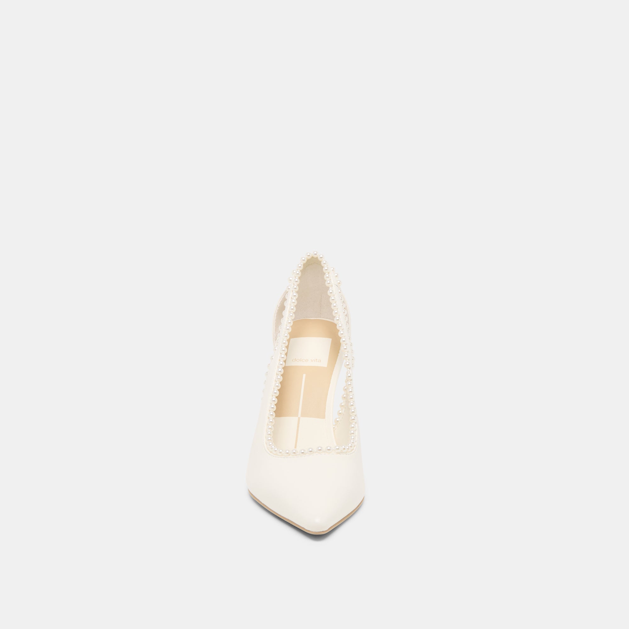 KELSON PEARL HEELS TRUE WHITE LEATHER - Image 10