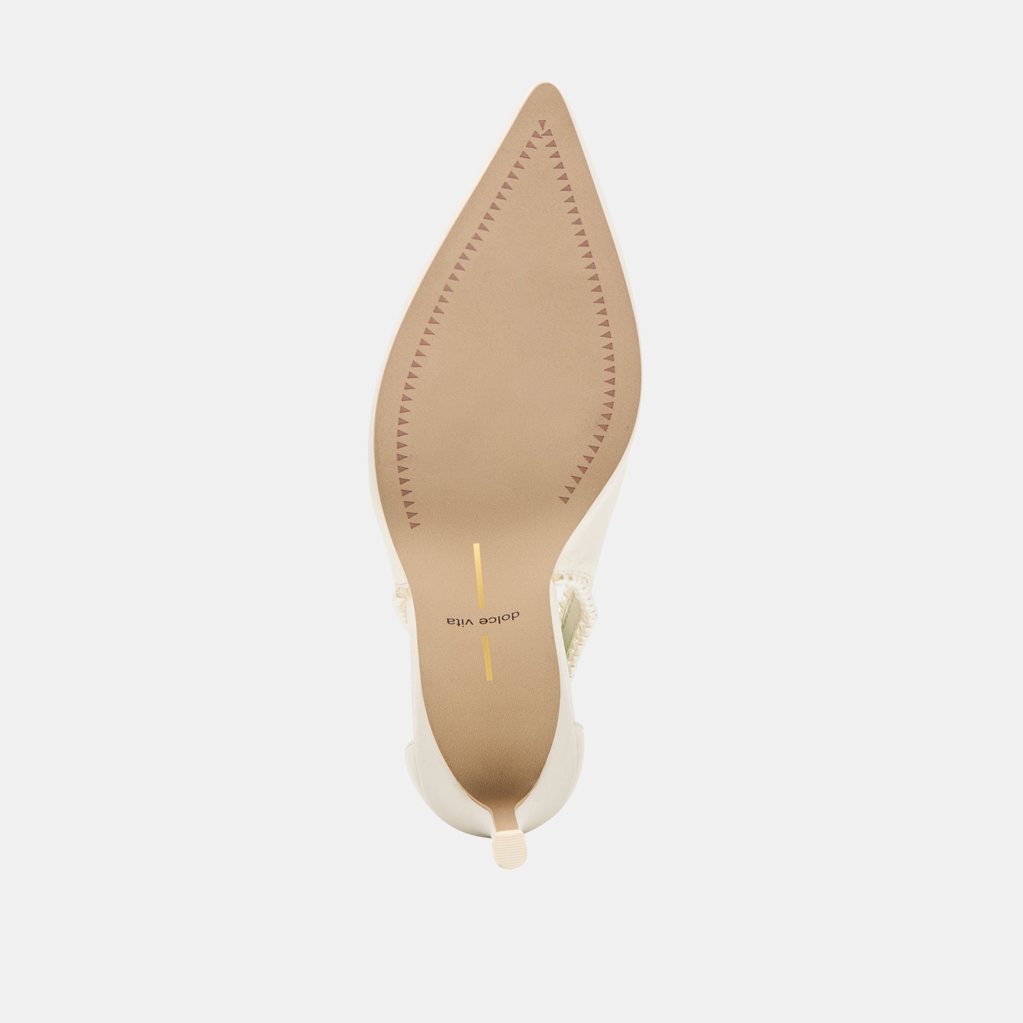 KELSON PEARL HEELS TRUE WHITE LEATHER - Image 13