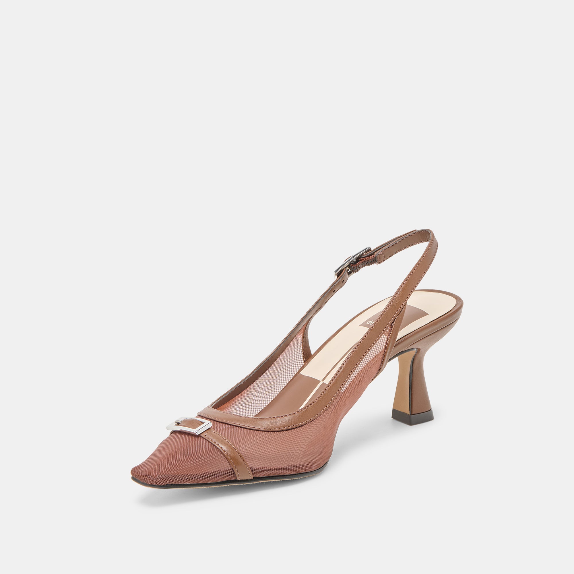 LORINE HEELS ESPRESSO MESH - Image 6