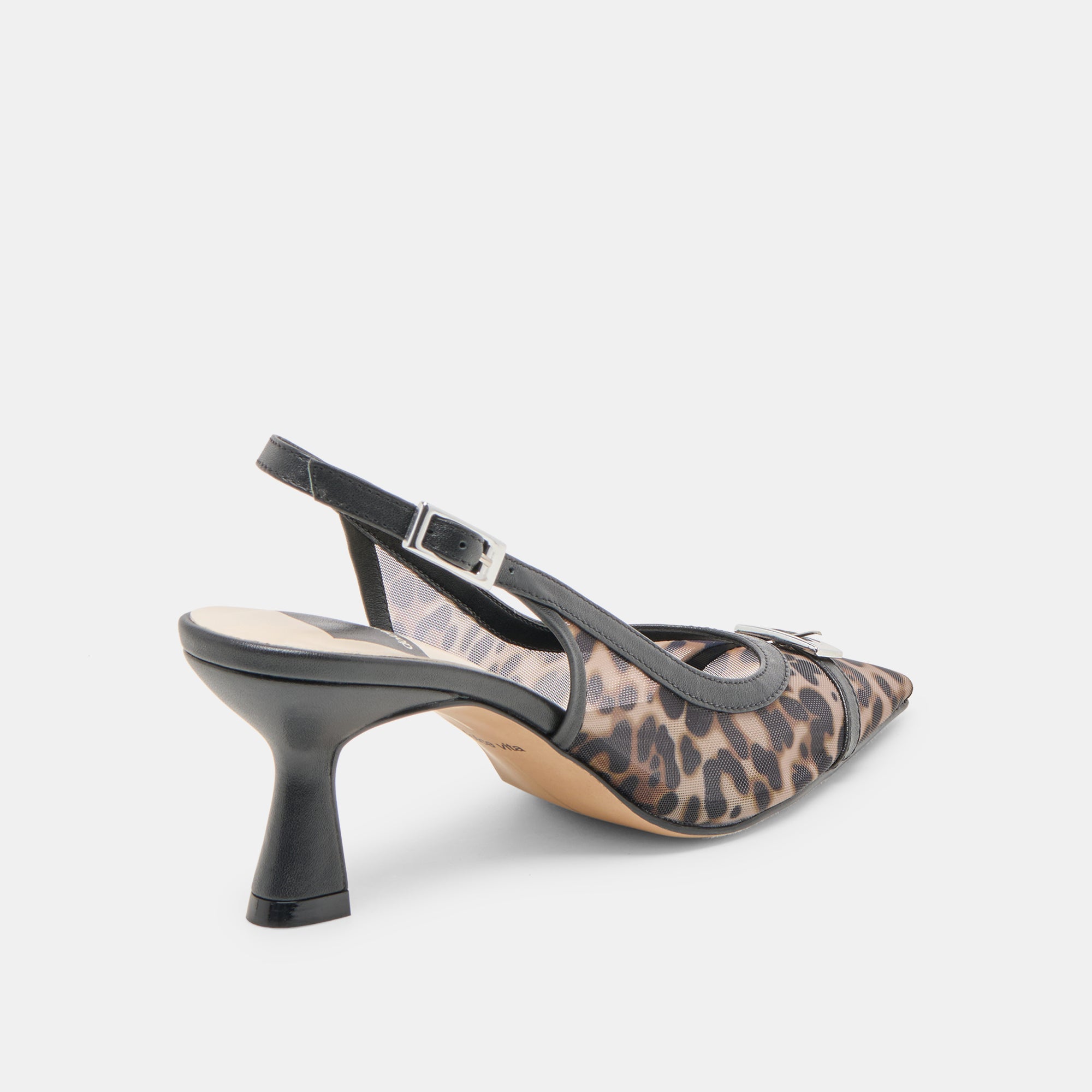 LORINE HEELS LEOPARD MESH - Image 3