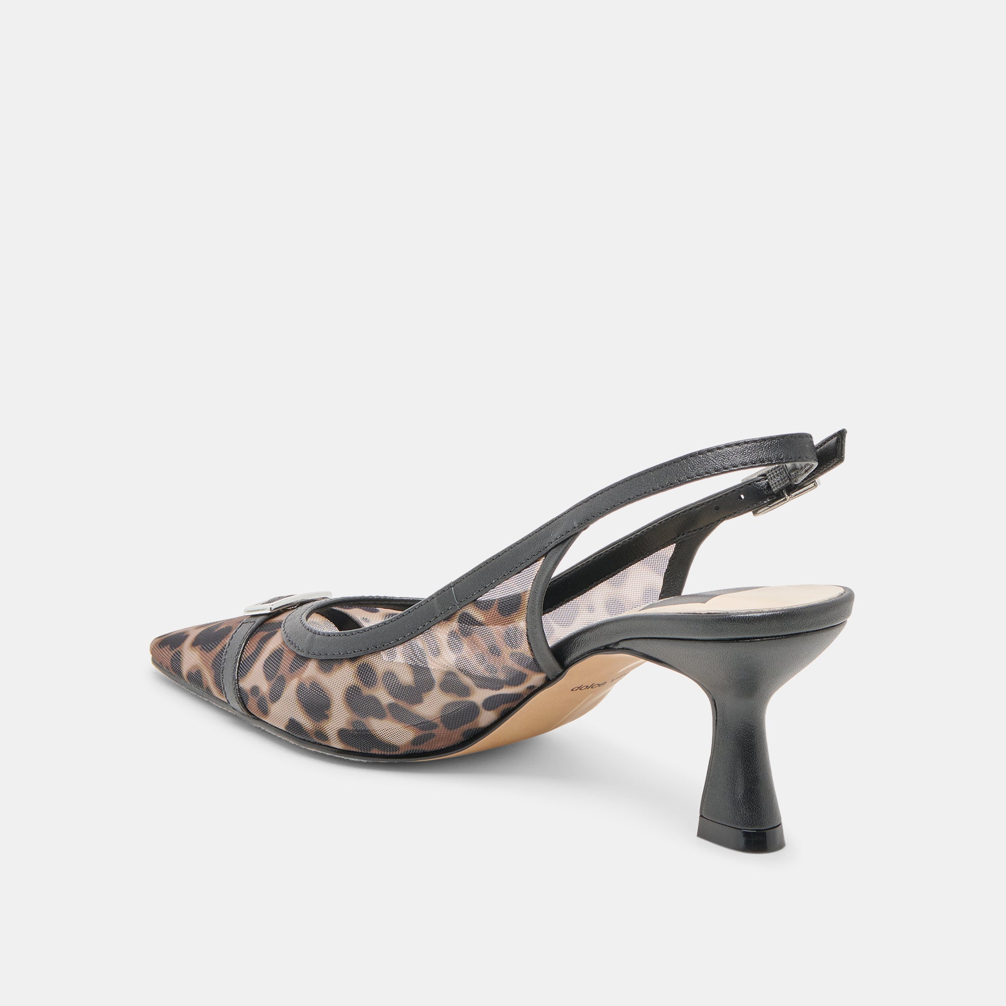 LORINE HEELS LEOPARD MESH - Image 5
