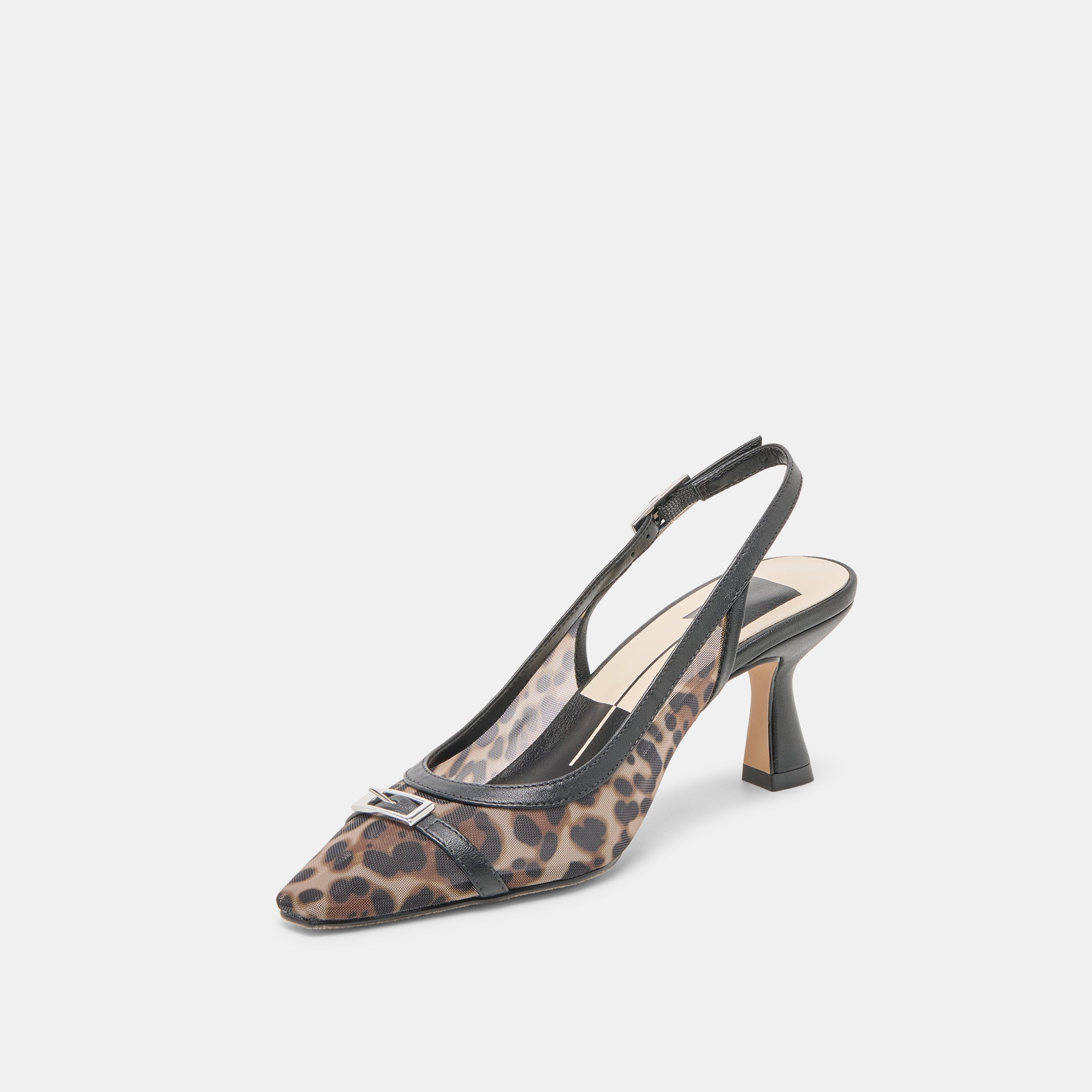LORINE HEELS LEOPARD MESH - Image 4