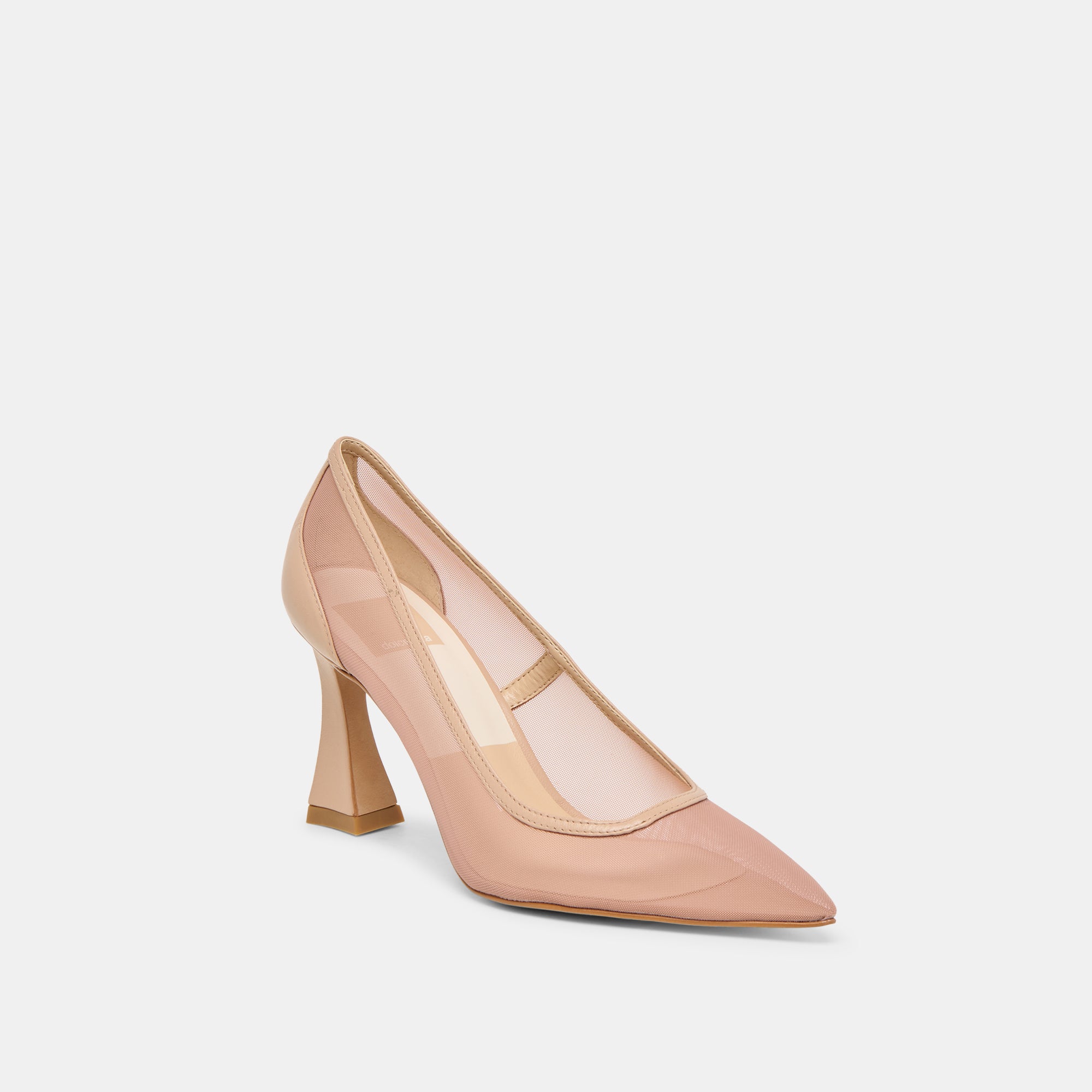 MALORY HEELS LT TAN MESH - Image 2
