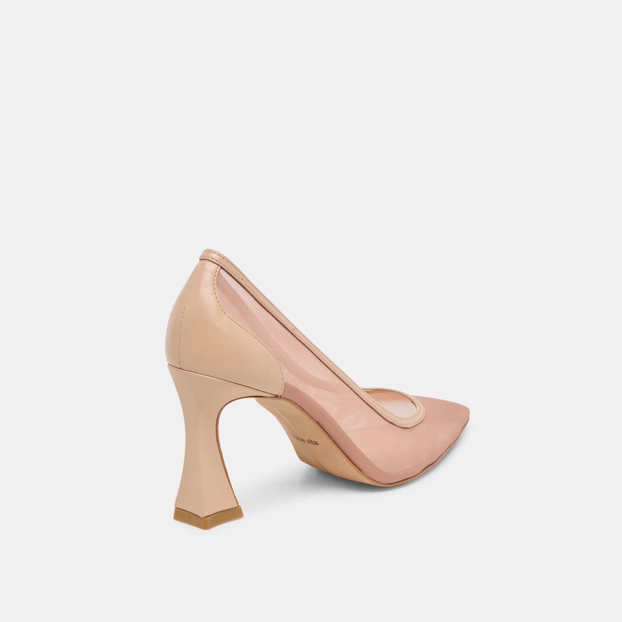 MALORY HEELS LT TAN MESH - Image 3