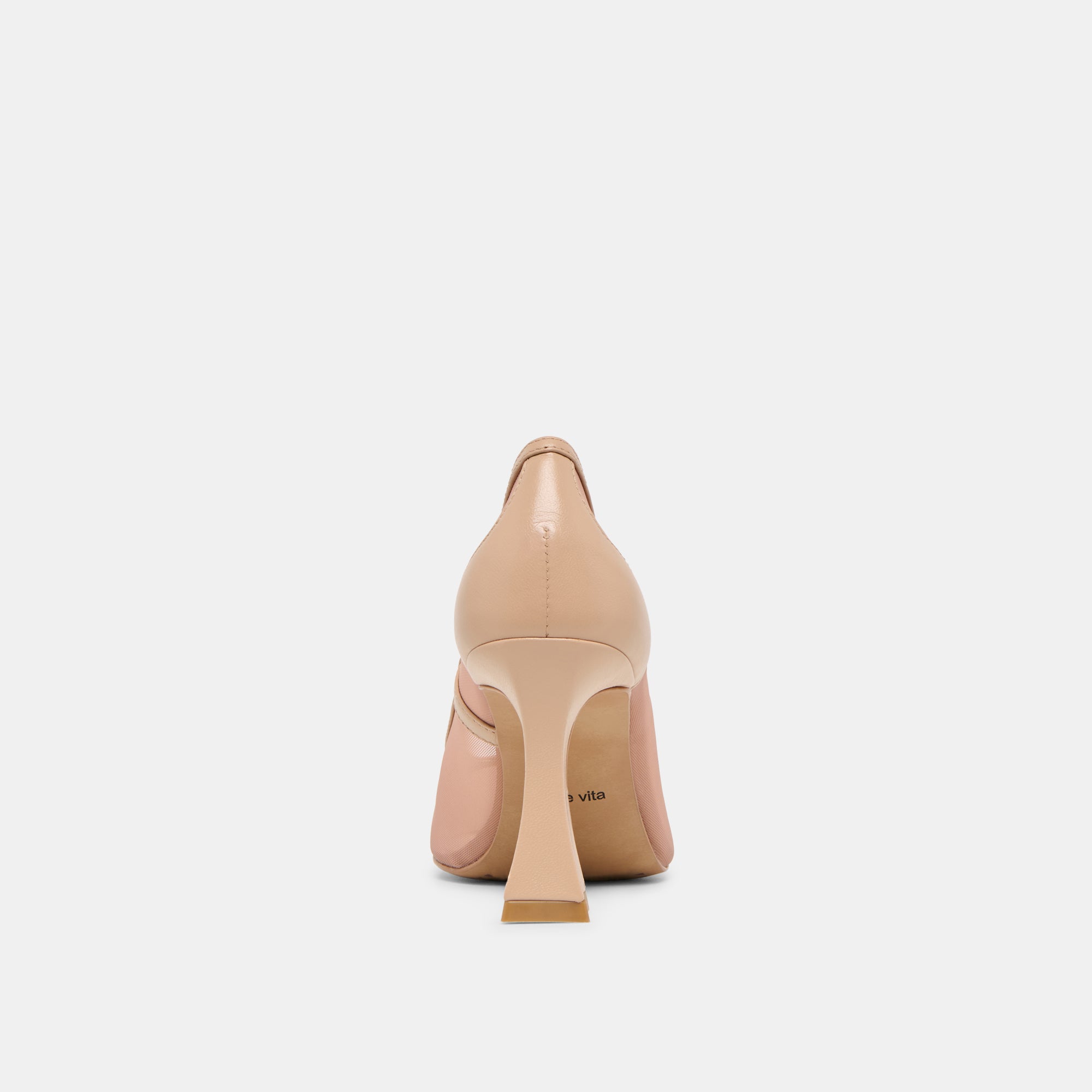 MALORY HEELS LT TAN MESH - Image 7