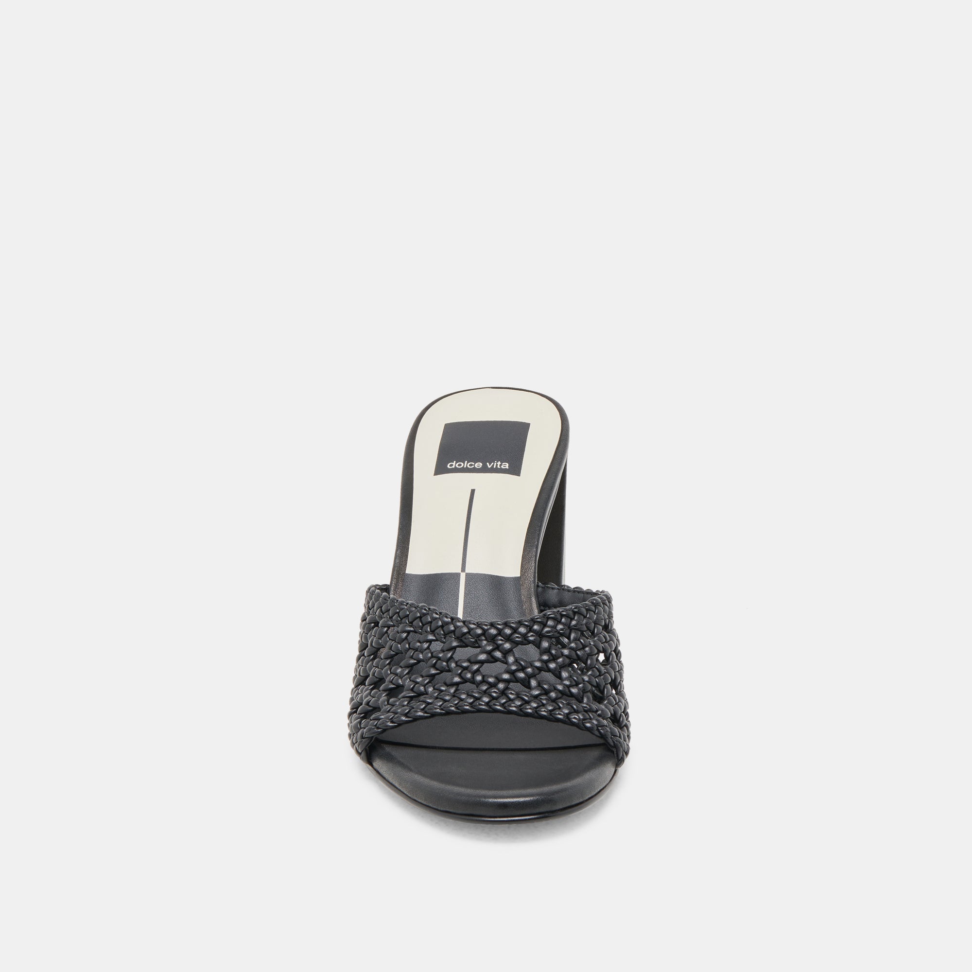 MARGOE HEELS BLACK WOVEN STELLA - Image 8
