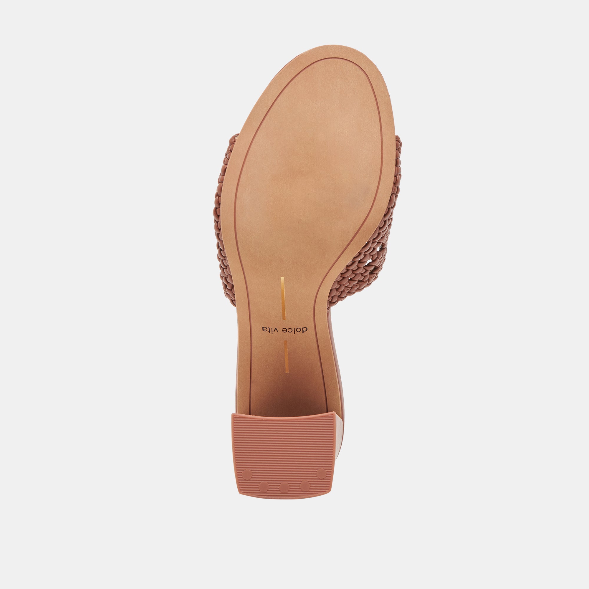 MARGOE HEELS COGNAC WOVEN STELLA - Image 9