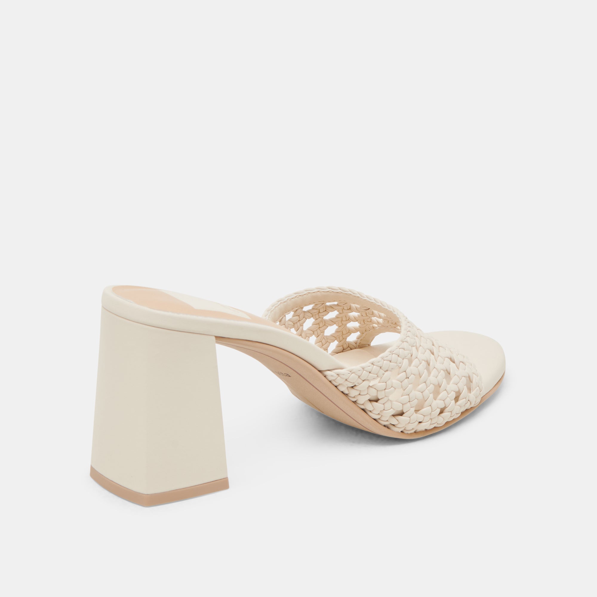 MARGOE HEELS CREME WOVEN STELLA - Image 5