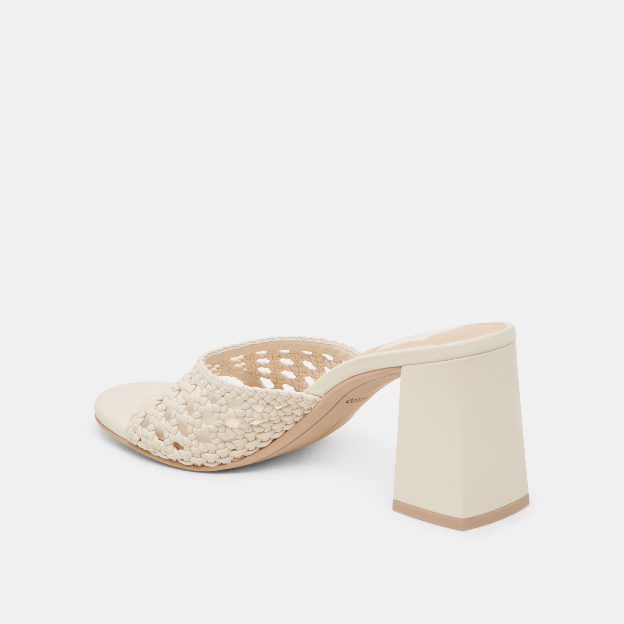 MARGOE HEELS CREME WOVEN STELLA - Image 7
