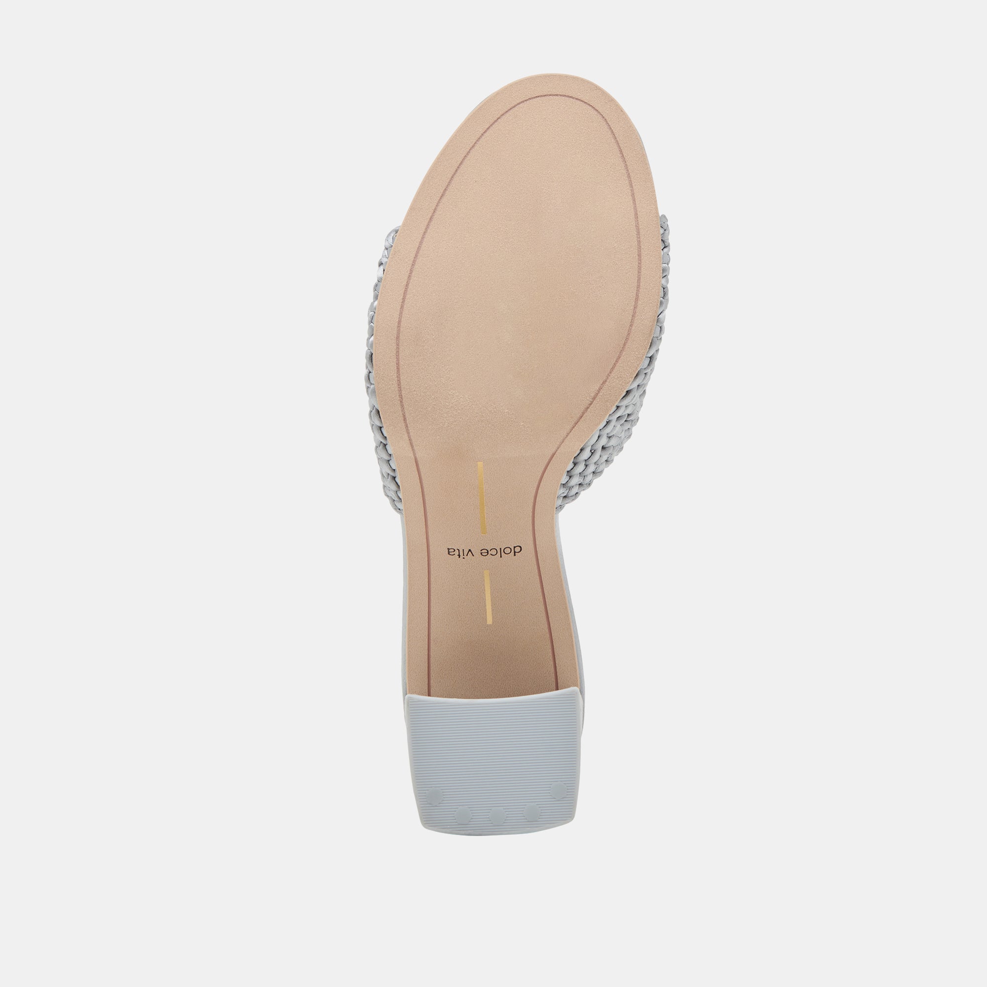 MARGOE HEELS LIGHT BLUE WOVEN SATIN - Image 10