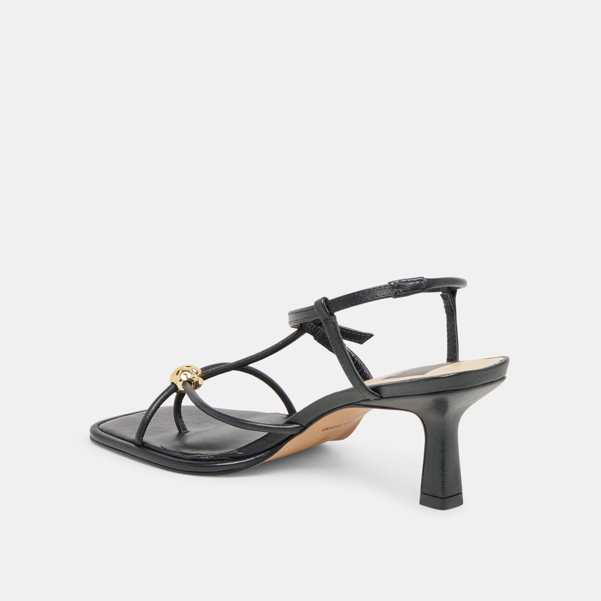 MYLEE HEELS BLACK LEATHER - Image 7