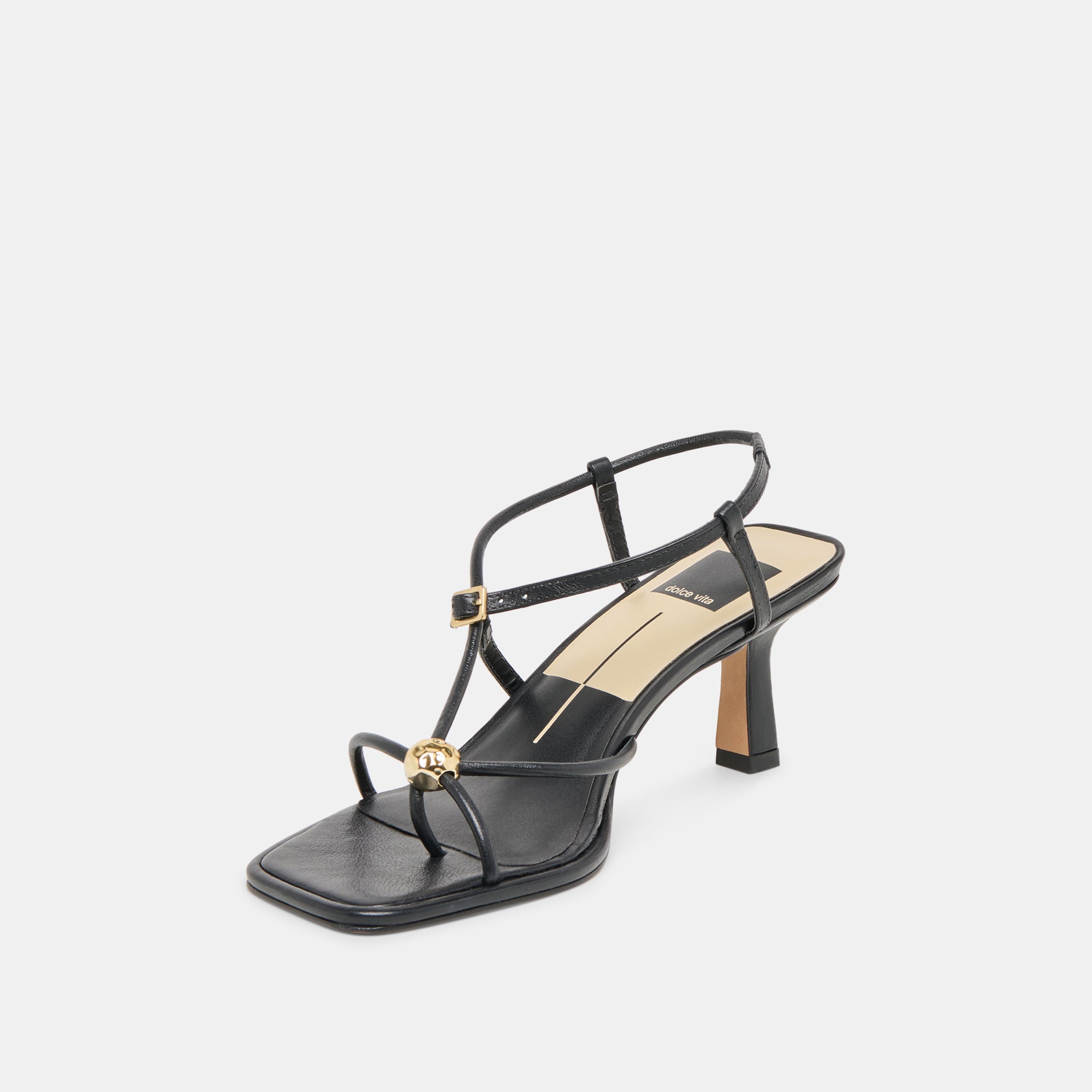 MYLEE HEELS BLACK LEATHER - Image 6