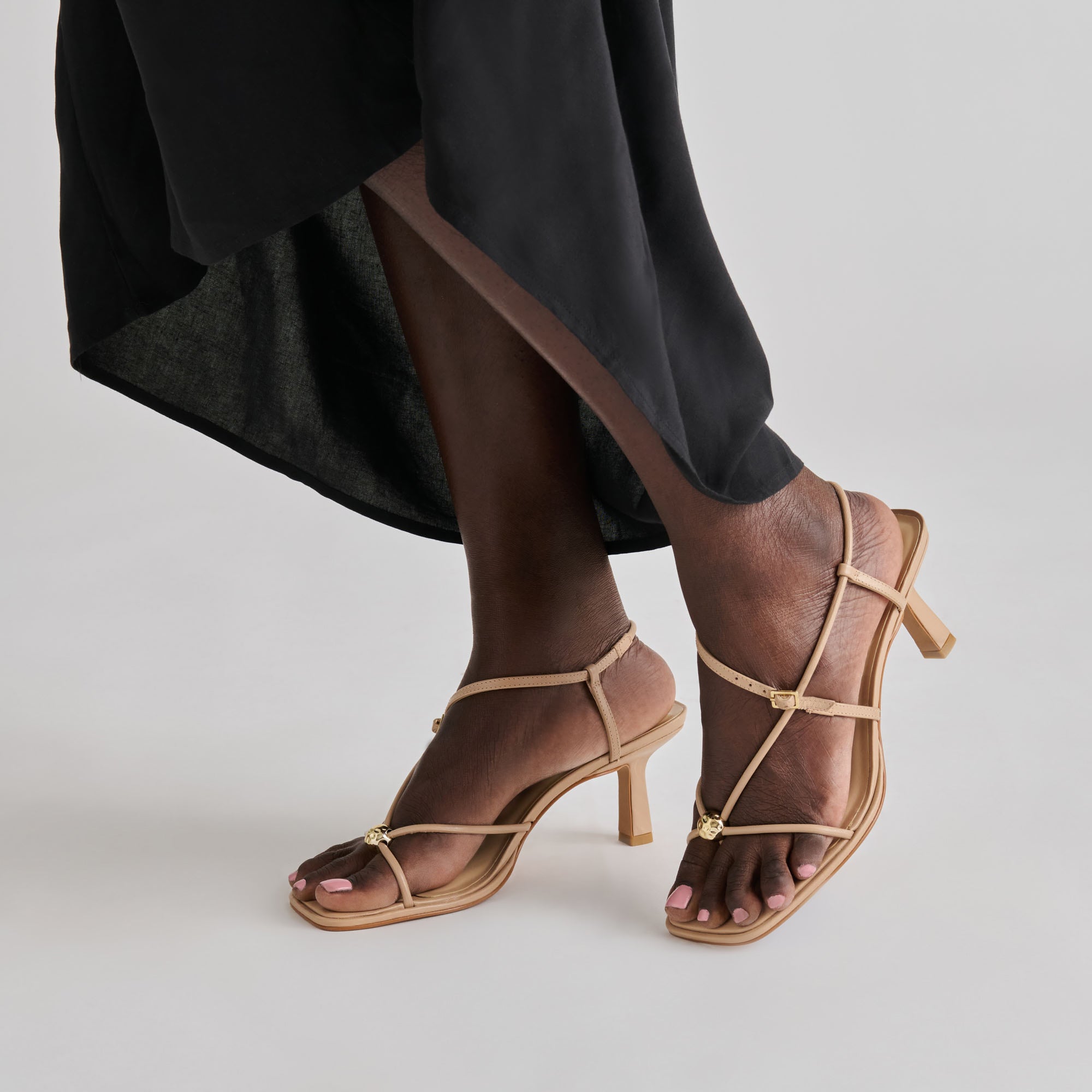 MYLEE HEELS LIGHT TAN LEATHER - Image 4