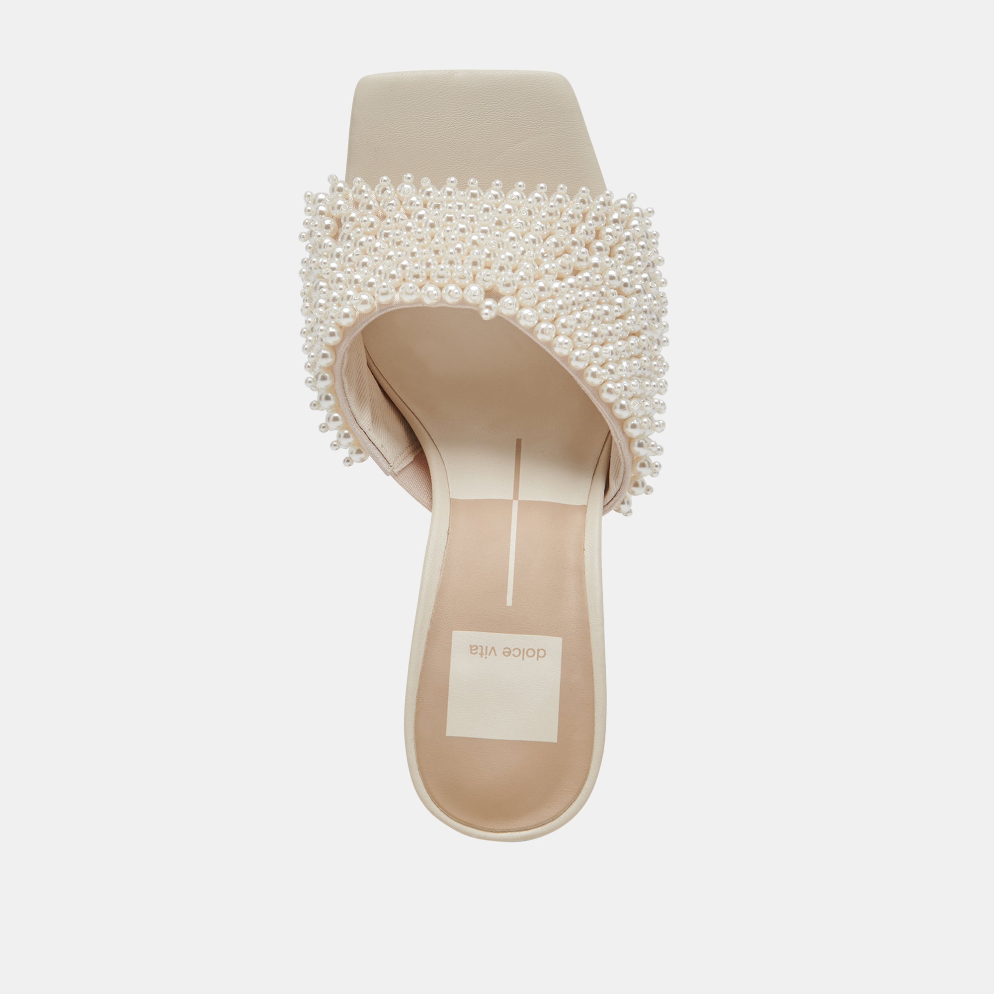 NANDY PEARL HEELS VANILLA PEARLS - Image 14