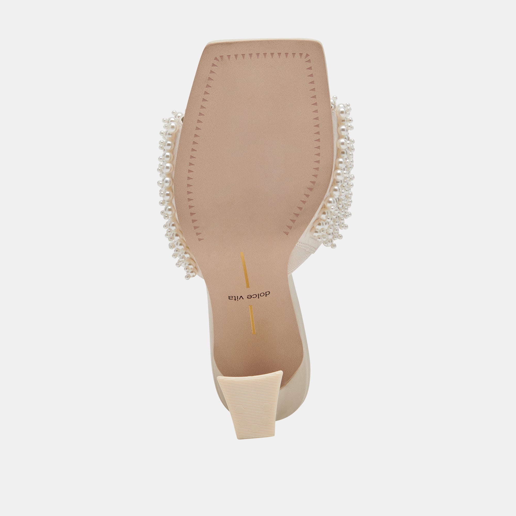 NANDY PEARL HEELS VANILLA PEARLS - Image 15