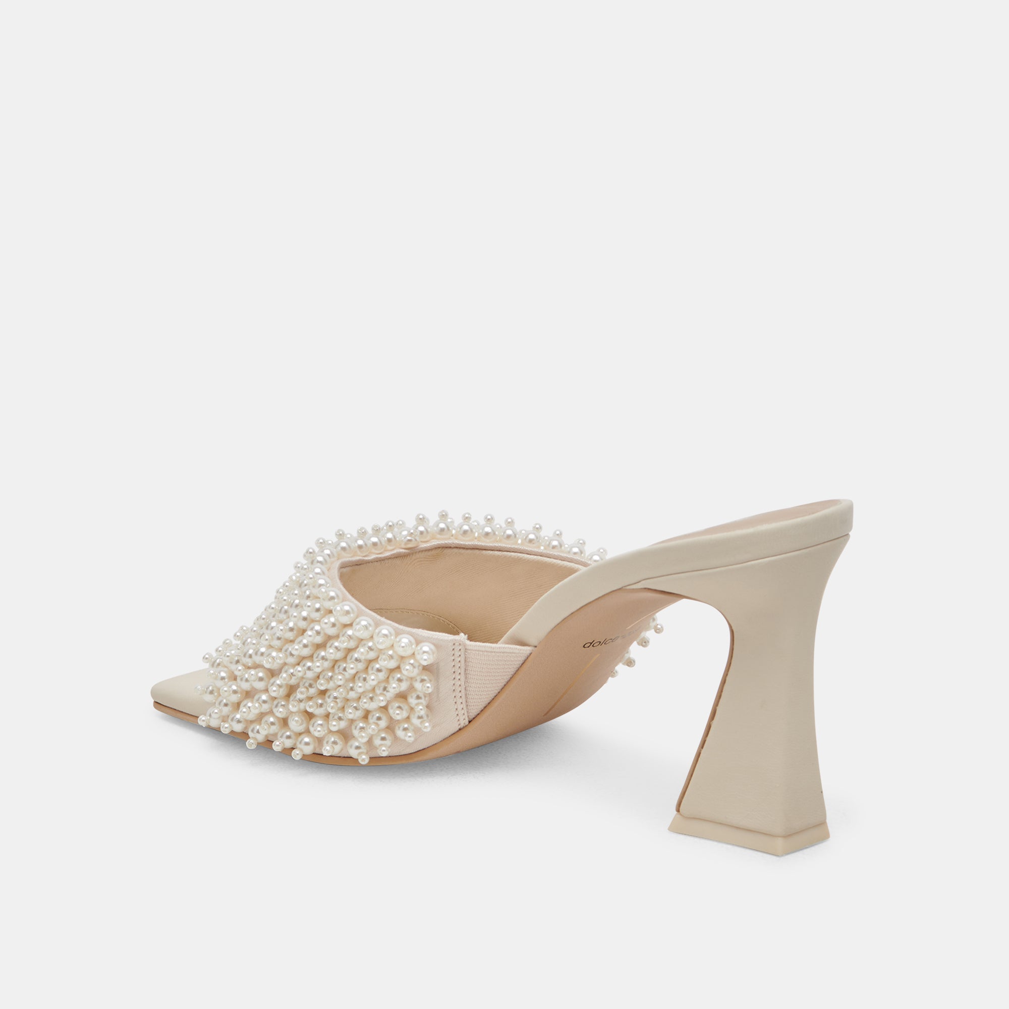 NANDY PEARL HEELS VANILLA PEARLS - Image 11