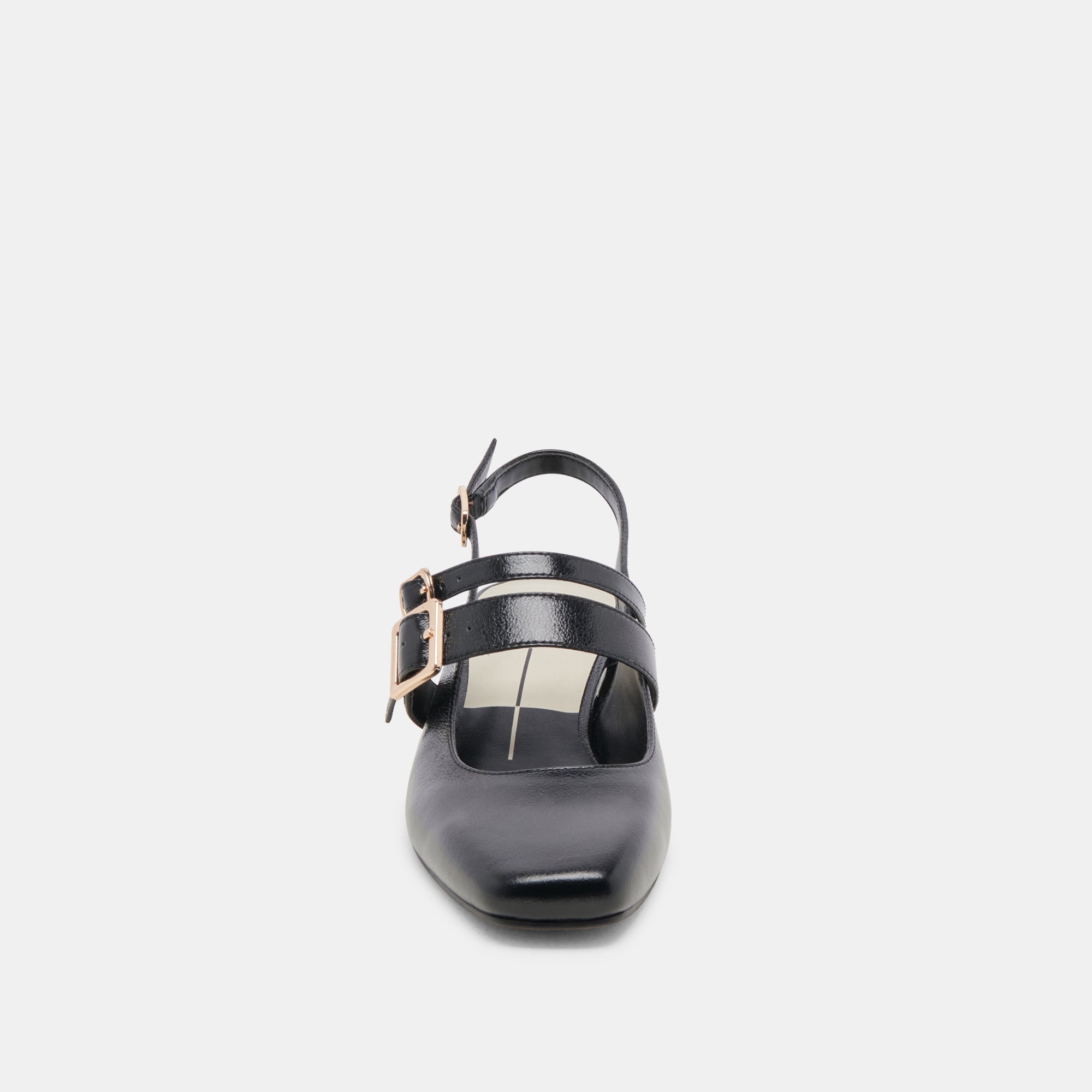 PATZY HEELS MIDNIGHT CRINKLE PATENT LEATHER - Image 9