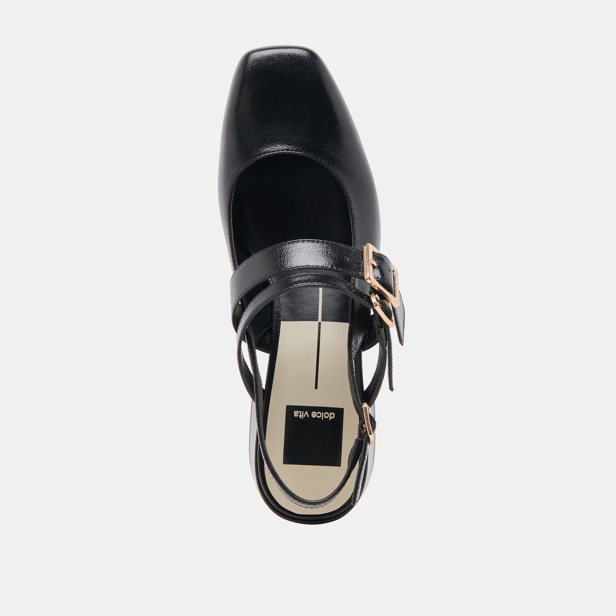 PATZY HEELS MIDNIGHT CRINKLE PATENT LEATHER - Image 11