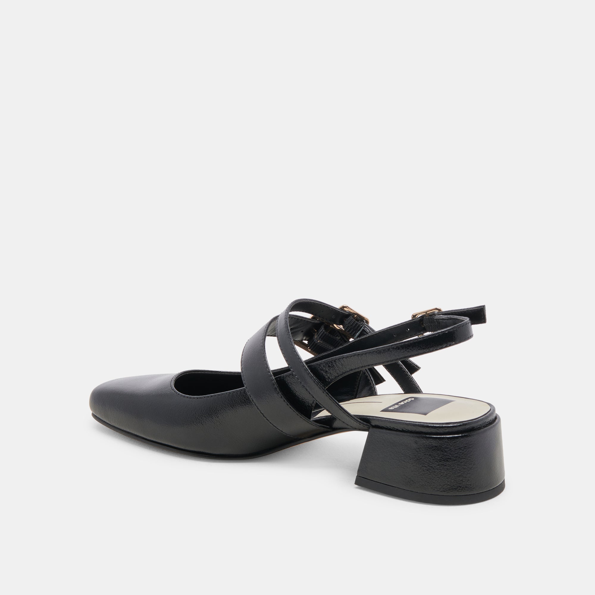 PATZY HEELS MIDNIGHT CRINKLE PATENT LEATHER - Image 8
