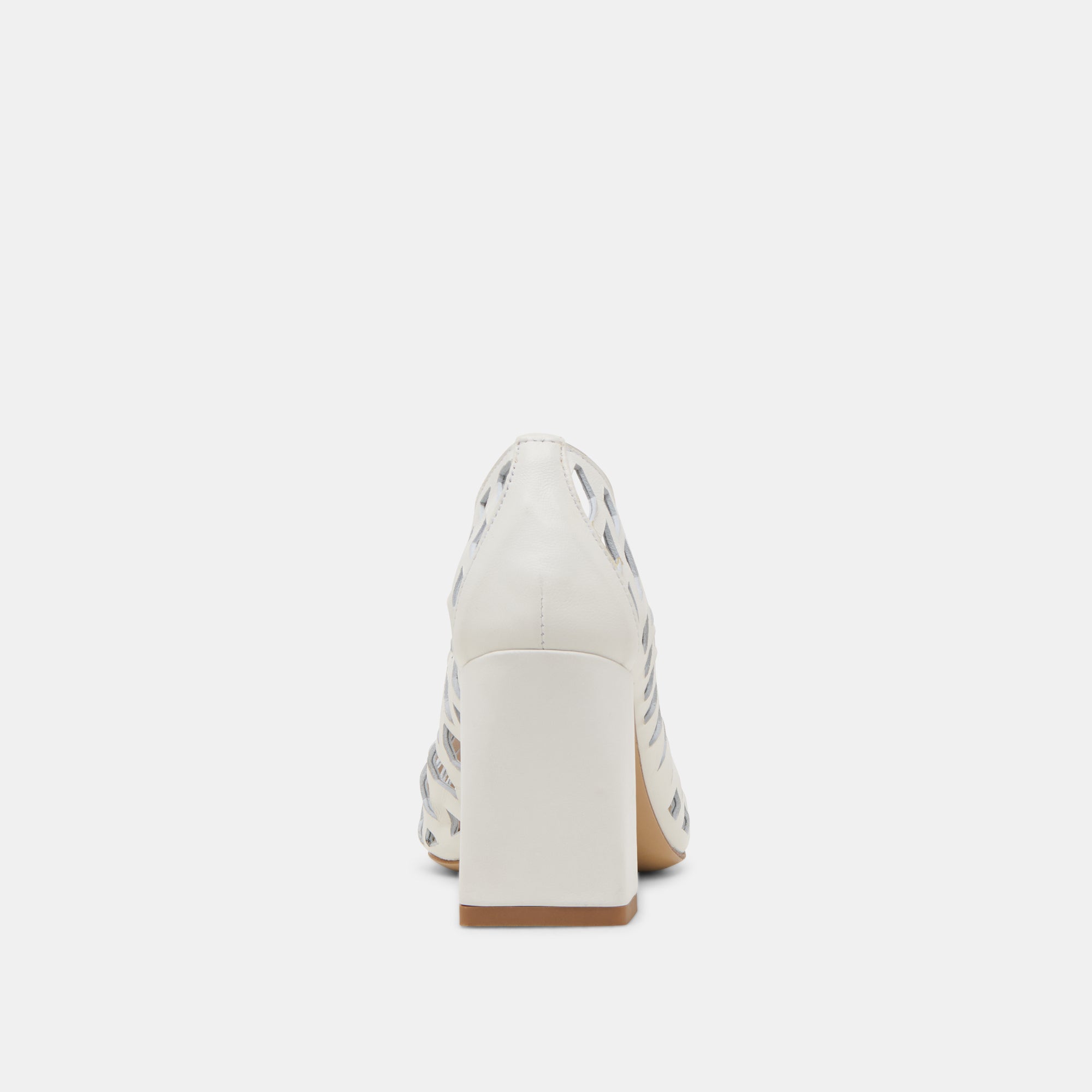 TANYA HEELS BONE WOVEN LEATHER - Image 10