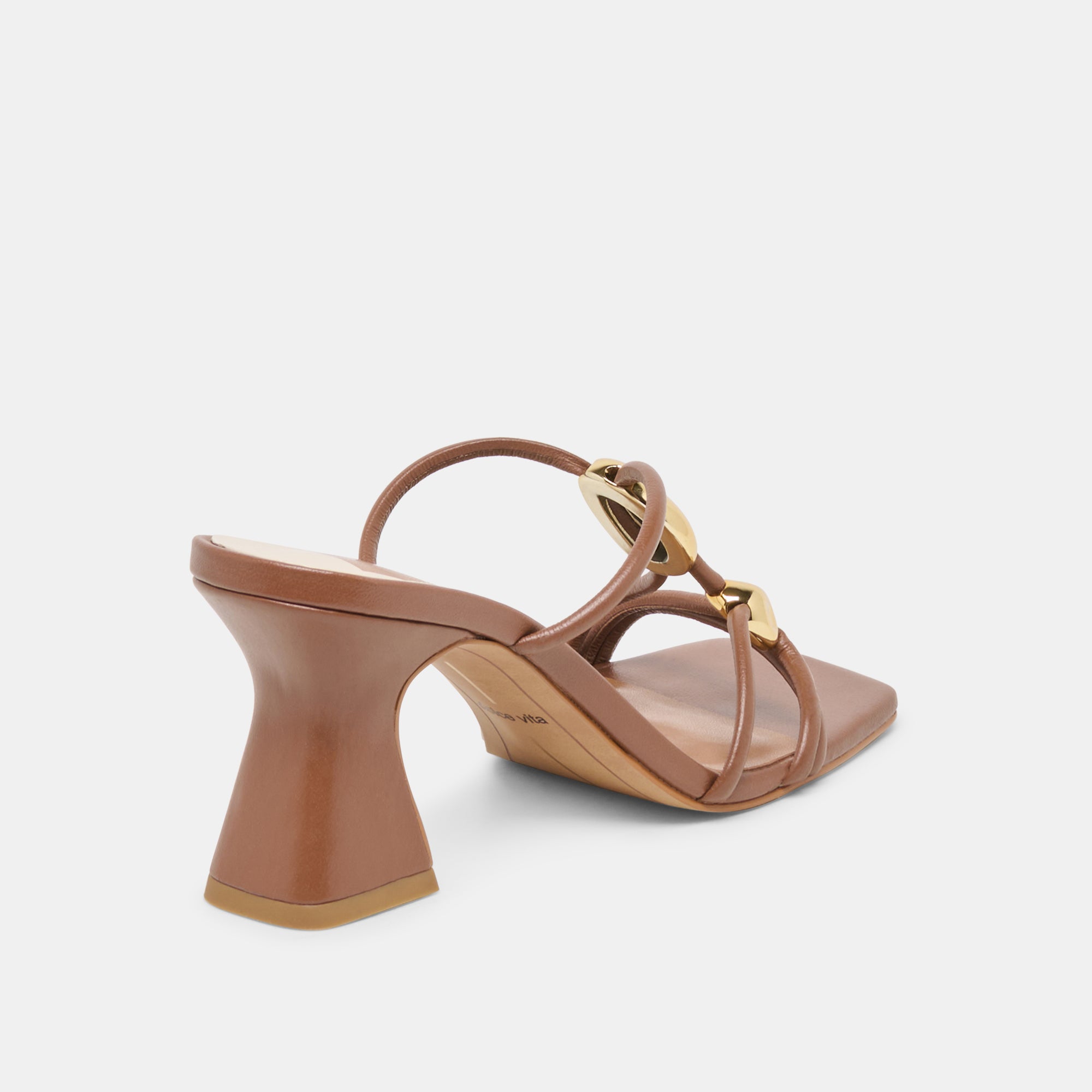 ALAYNA HEELS COGNAC LEATHER - Image 5