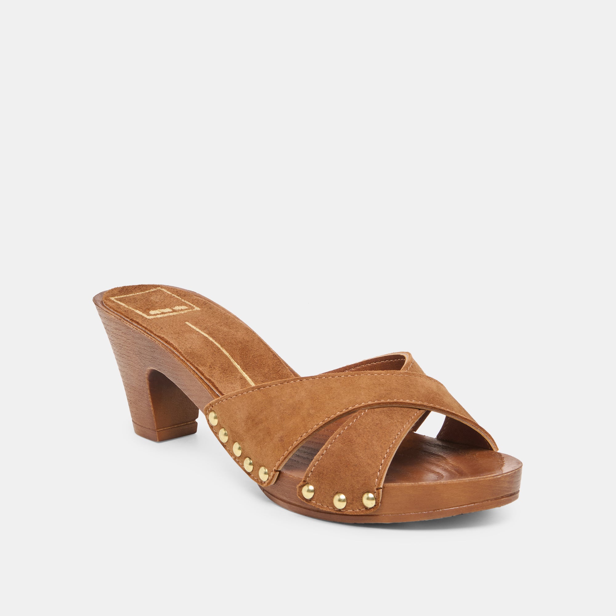 AVERIE HEELS BROWN NUBUCK - Image 2