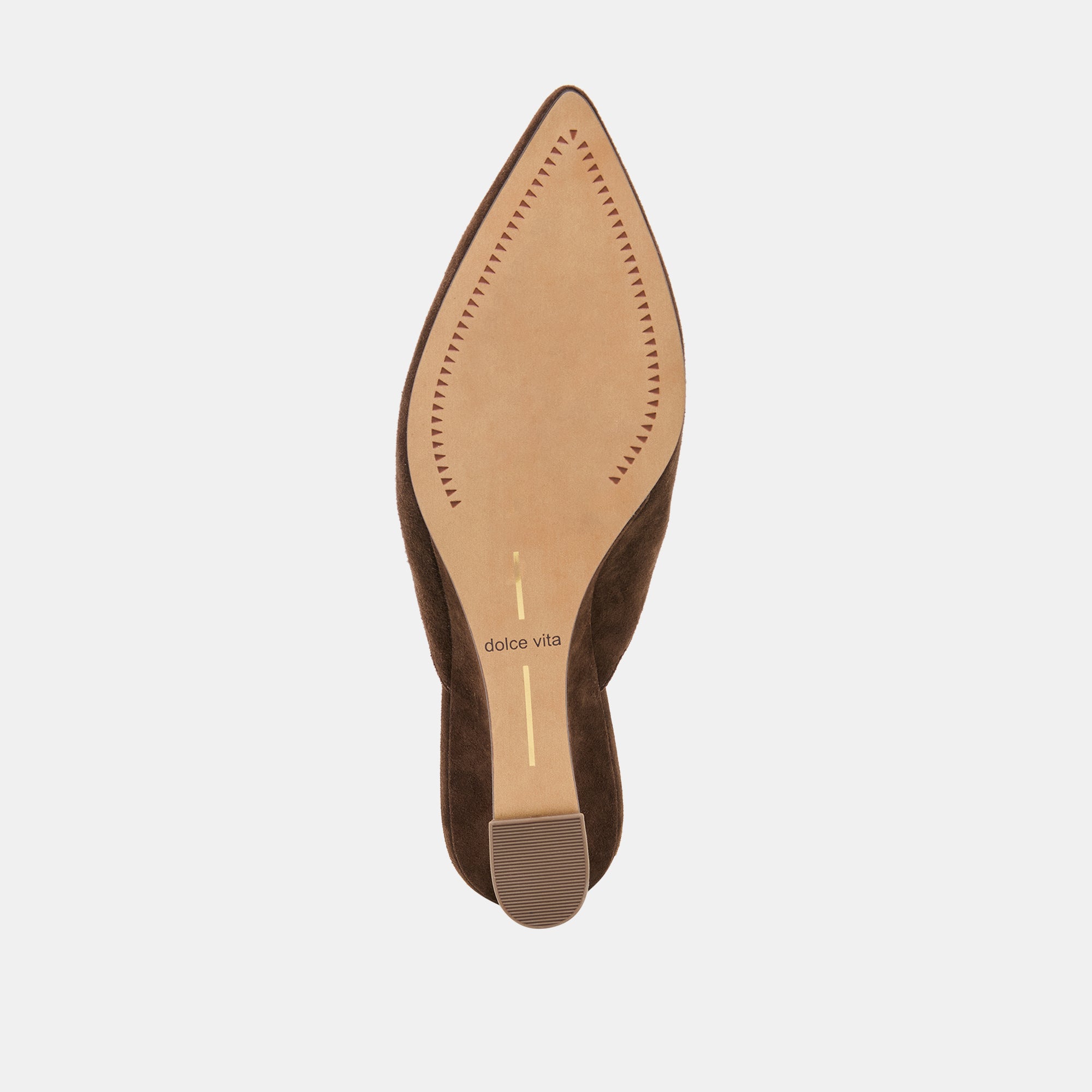 CAMY MULES DK BROWN SUEDE - Image 9
