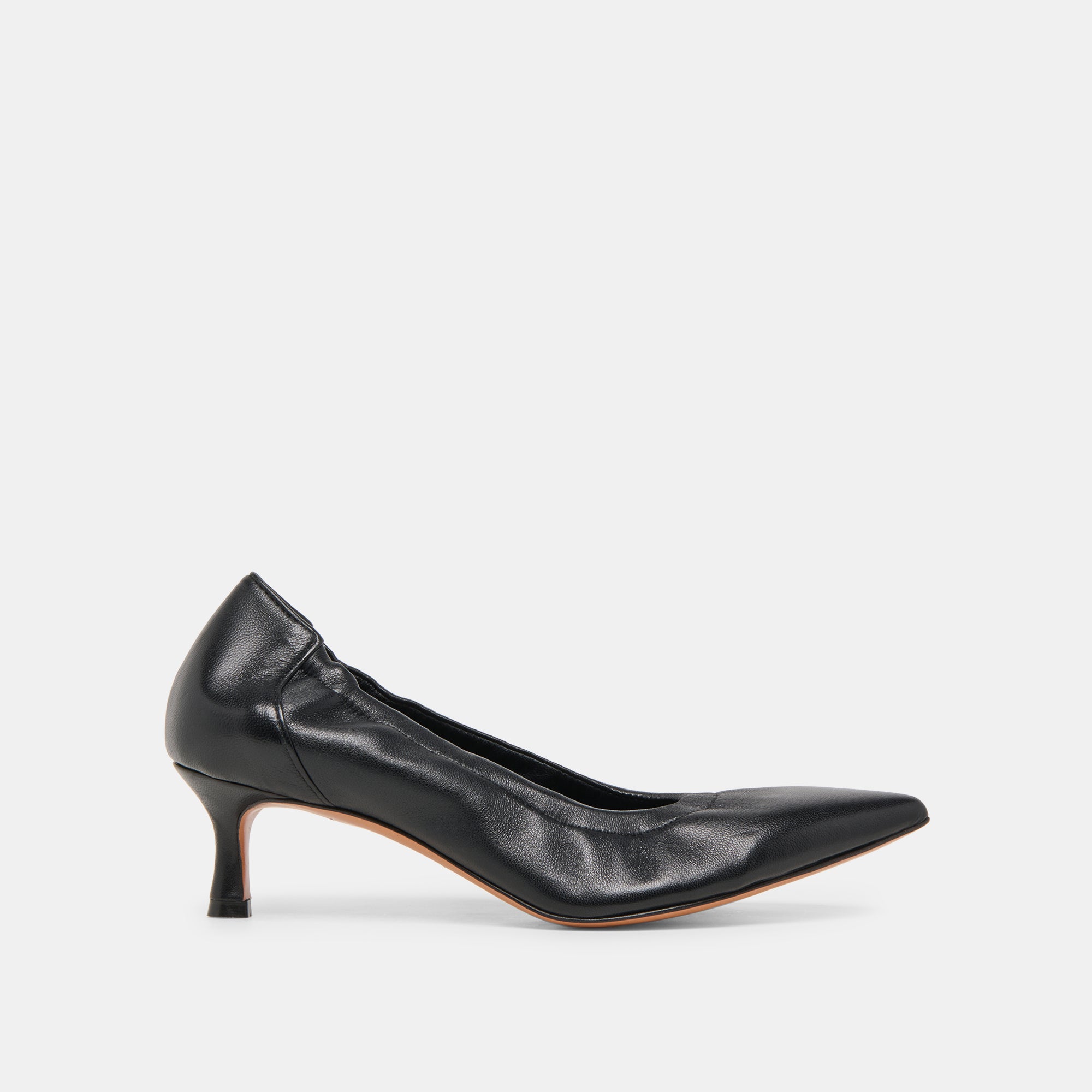 CELTIN HEELS BLACK LEATHER