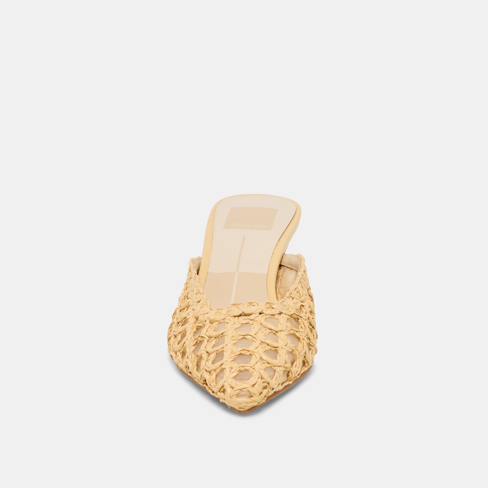 CLEO LOOP HEELS NATURAL RAFFIA - Image 9