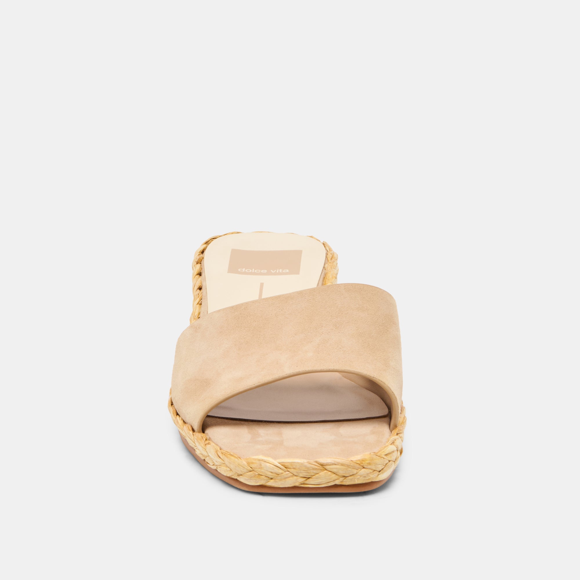 DIXI WIDE SANDALS CAMEL SUEDE - Image 6
