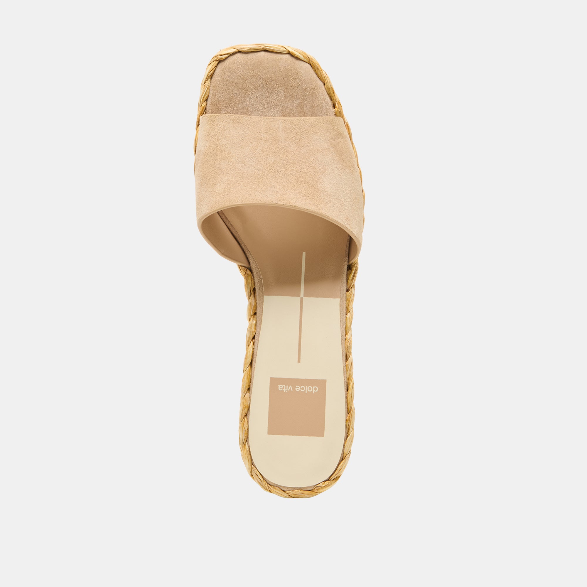 DIXI WIDE SANDALS CAMEL SUEDE - Image 8