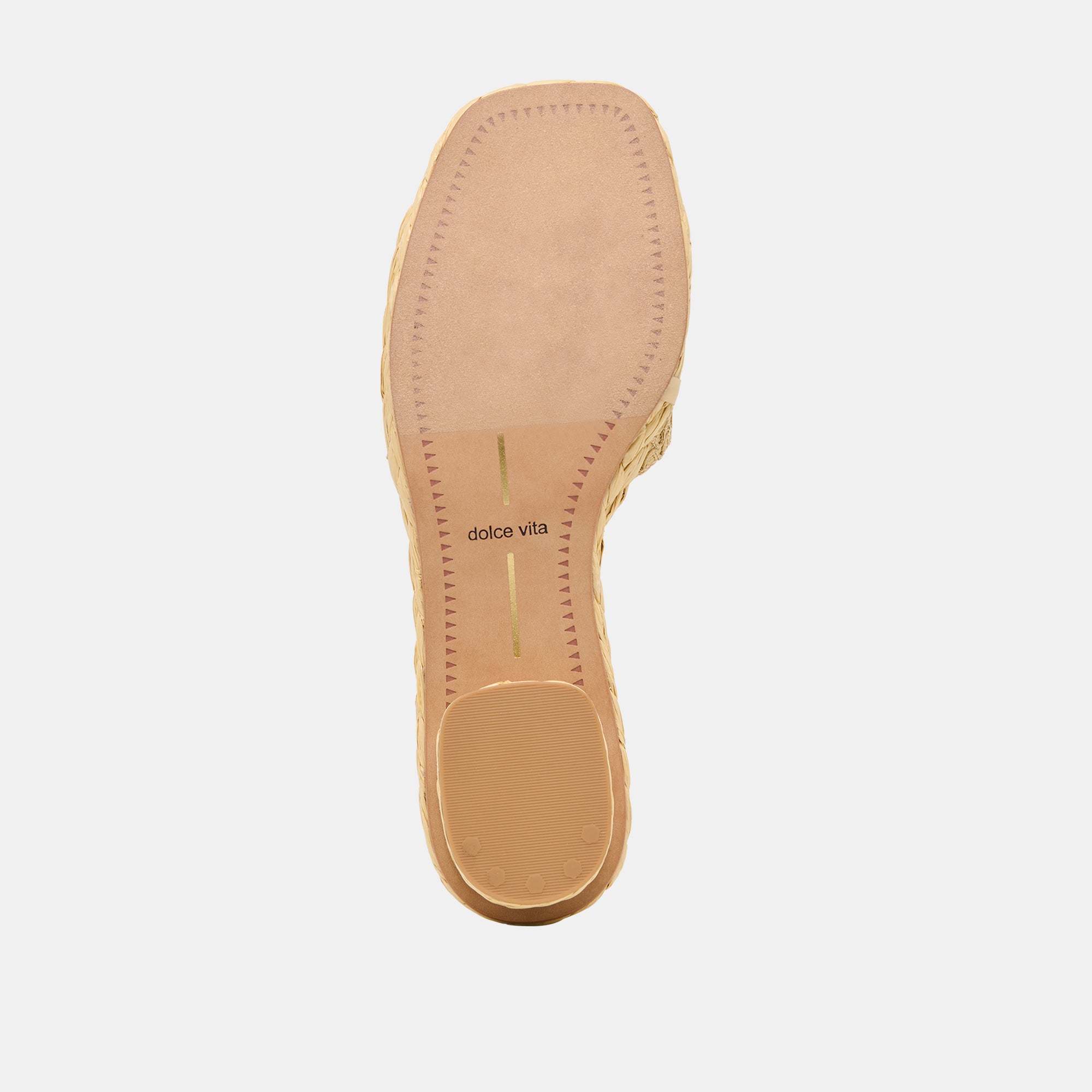 DIXI SANDALS LT NATURAL CROSS HATCH RAFFIA - Image 11