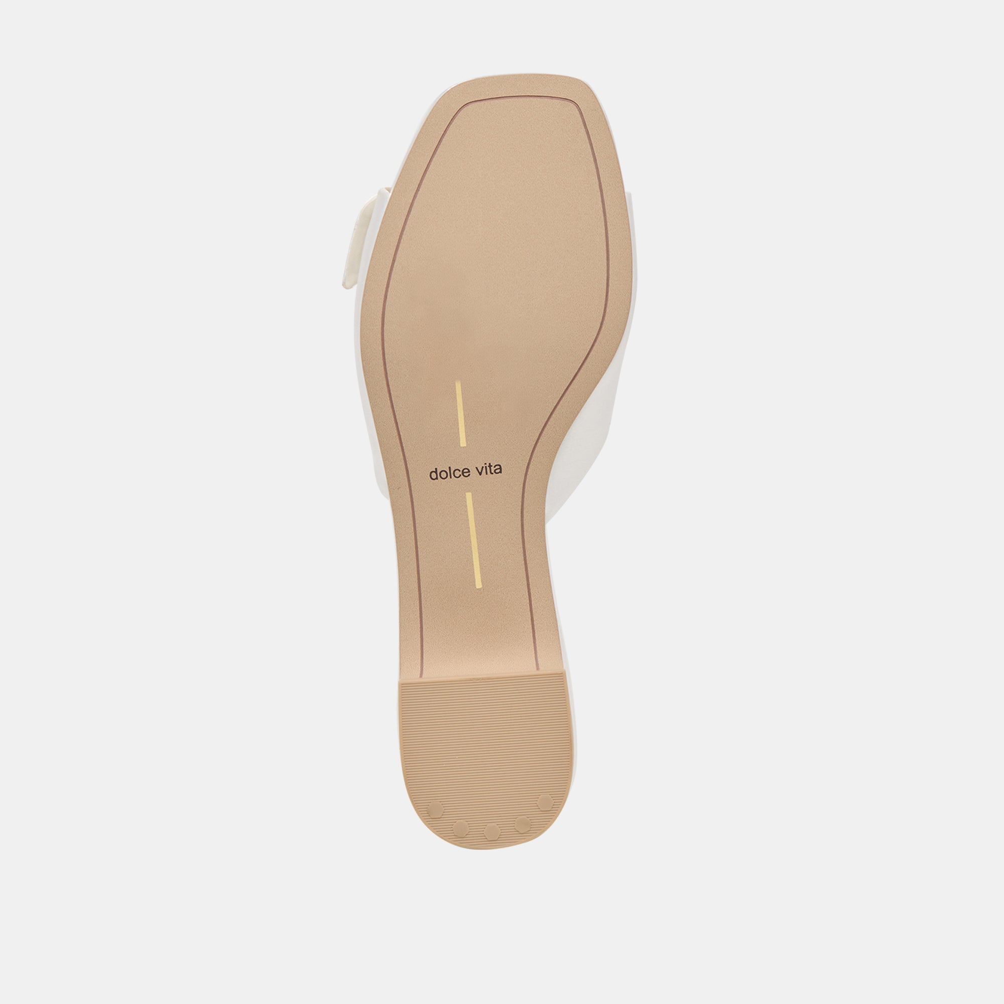 EDINA SANDALS TRUE WHITE SATIN - Image 9