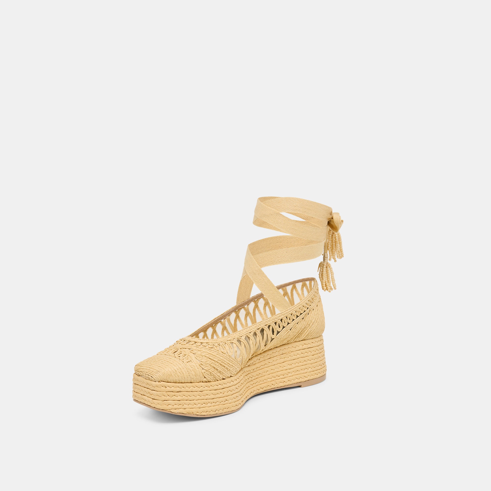 FARIS FLATS LT NATURAL MACRAME - Image 6