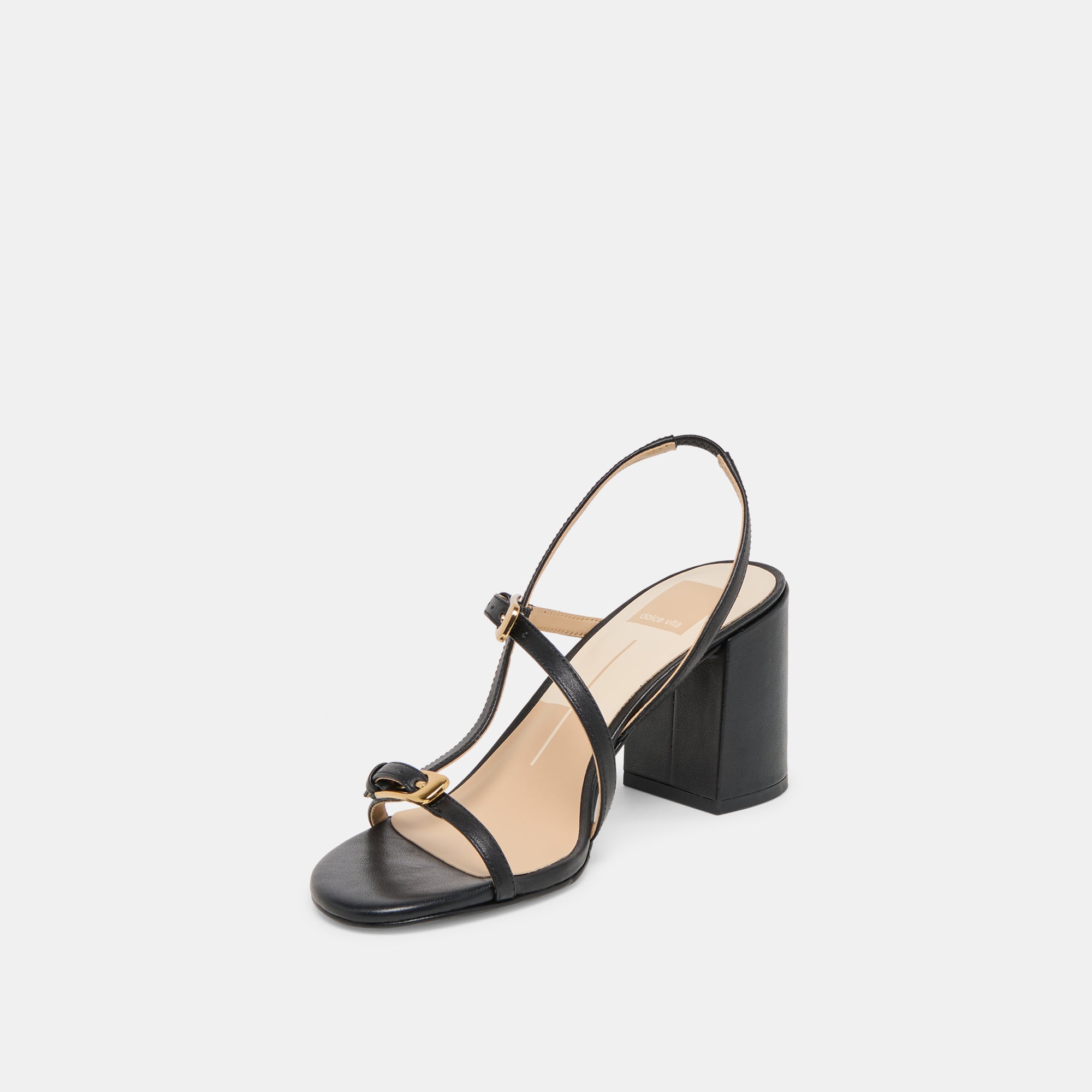 FAYE HEELS BLACK LEATHER - Image 5